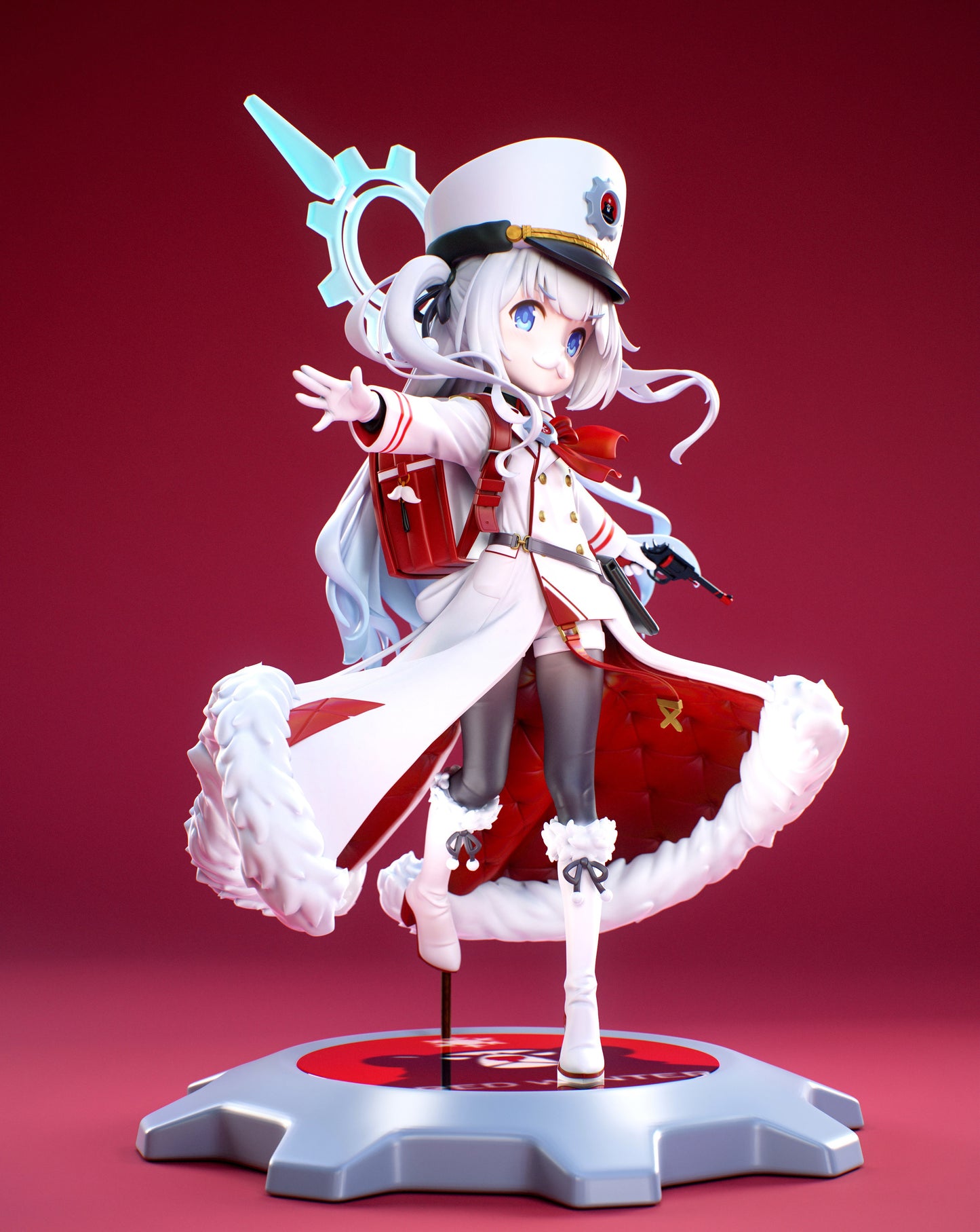 Pre-Supported Cherino STL - Blue Archive Figure