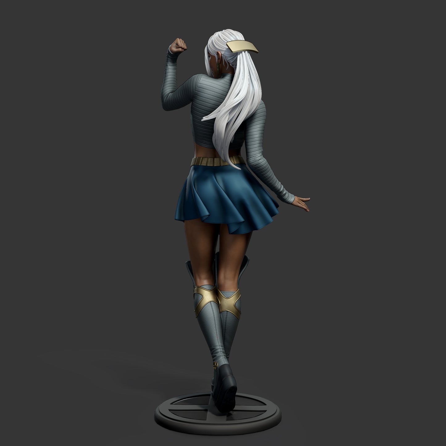 Storm (X-Men) 3D Print File: Mistress of Weather STL - 1:4, 1:6, 1:9 Scale Options - Pre-Supported & Uncut - Ultimate Collectible Model