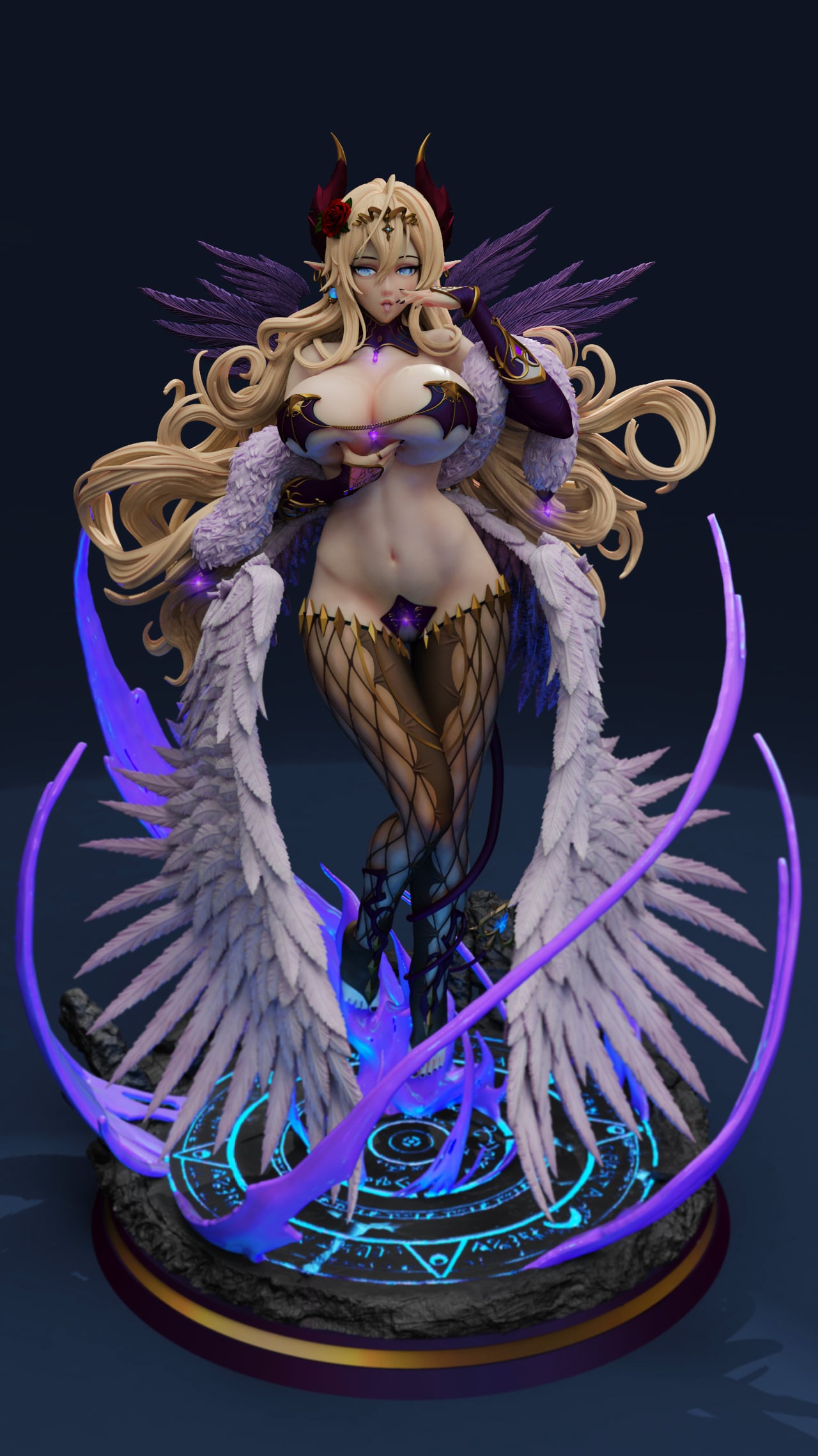 Artoria Pendragon NSFW – Highly Detailed STL Figure for 3D Printing