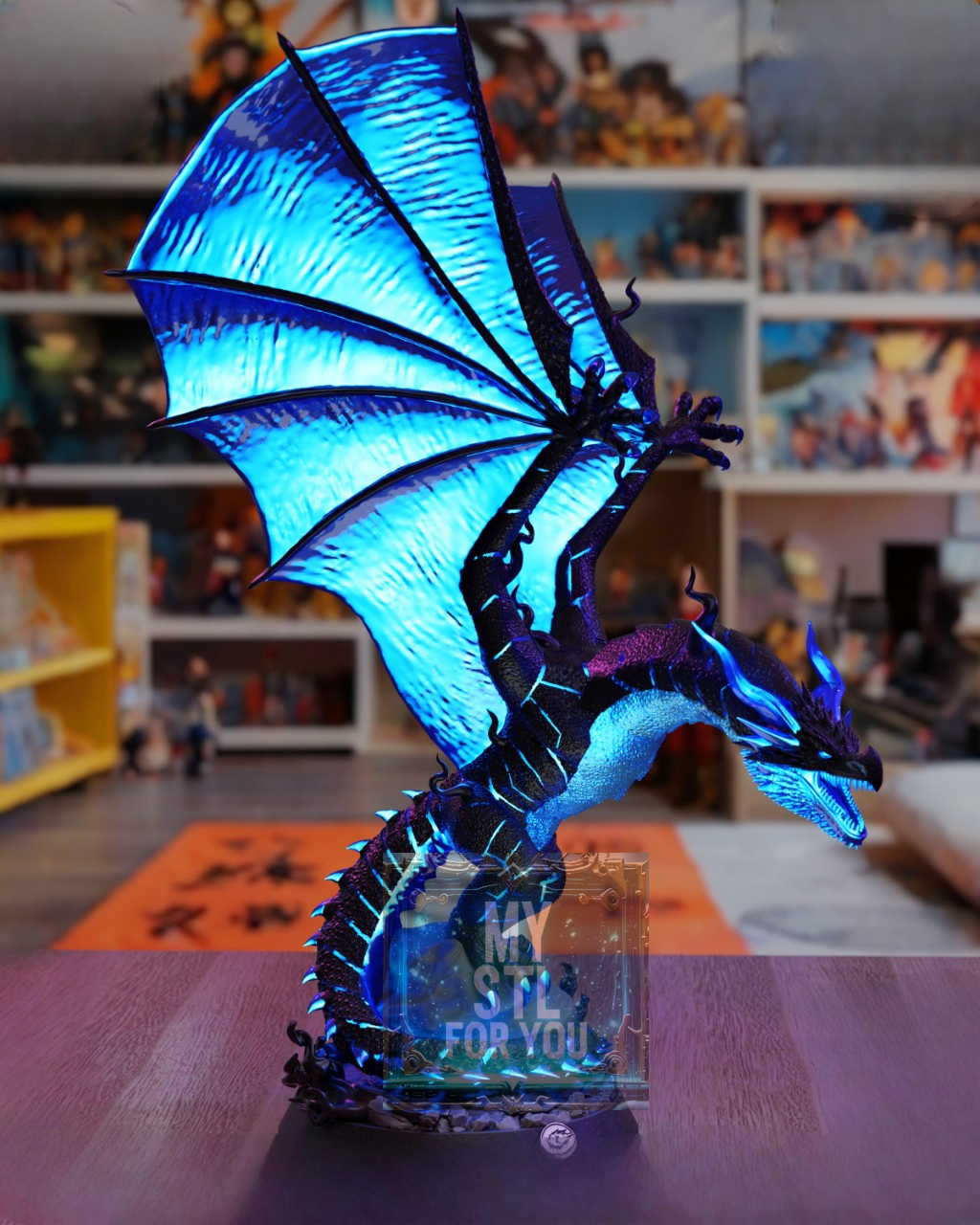 Kaisel (Solo Leveling) | Resin STL Statue | Pre‑Supported STL + LYS | Large Format