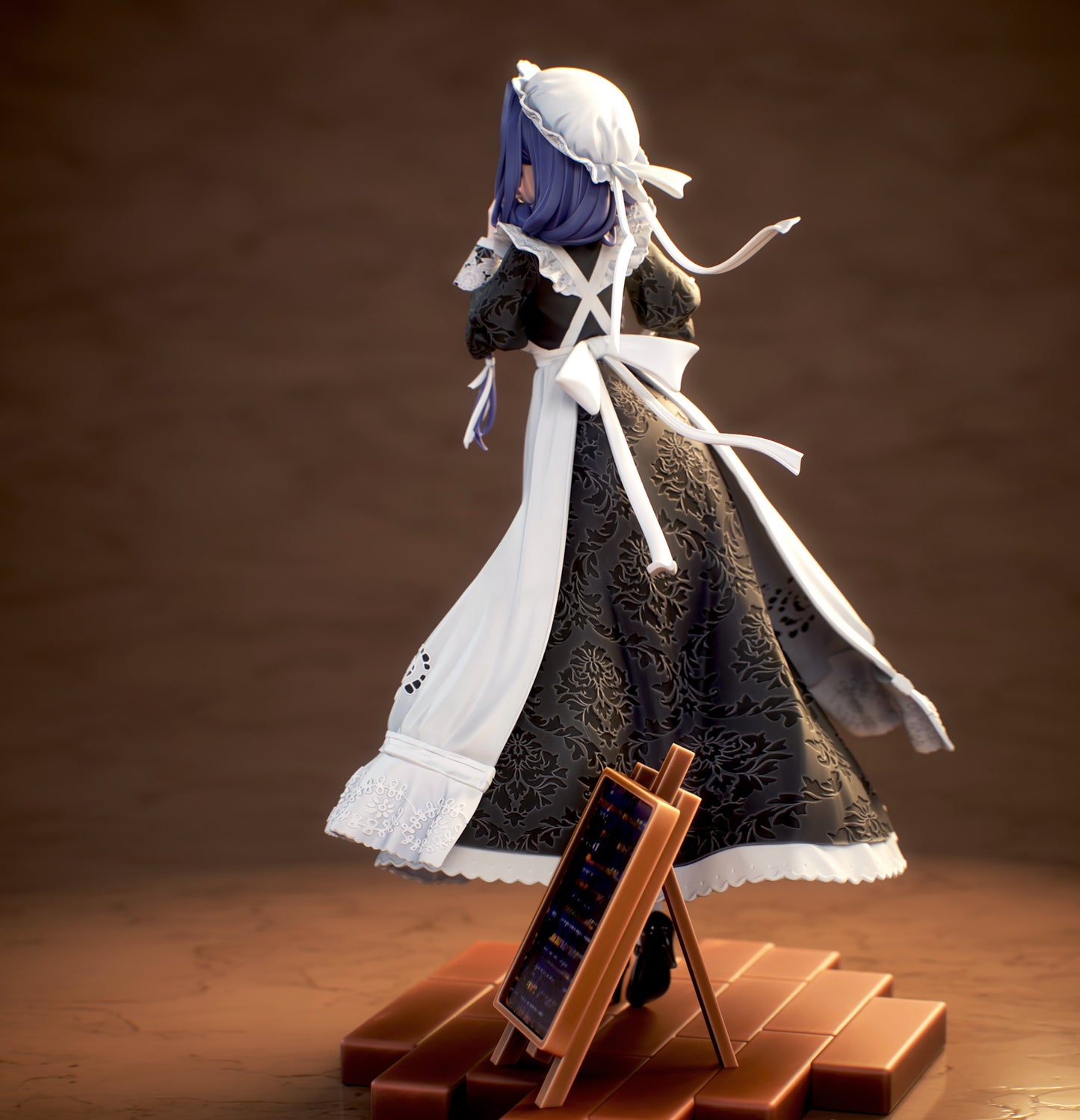 Kroni – 1/7 Scale Fantasy Female STL Figure for 3D Printing (Digital Product)