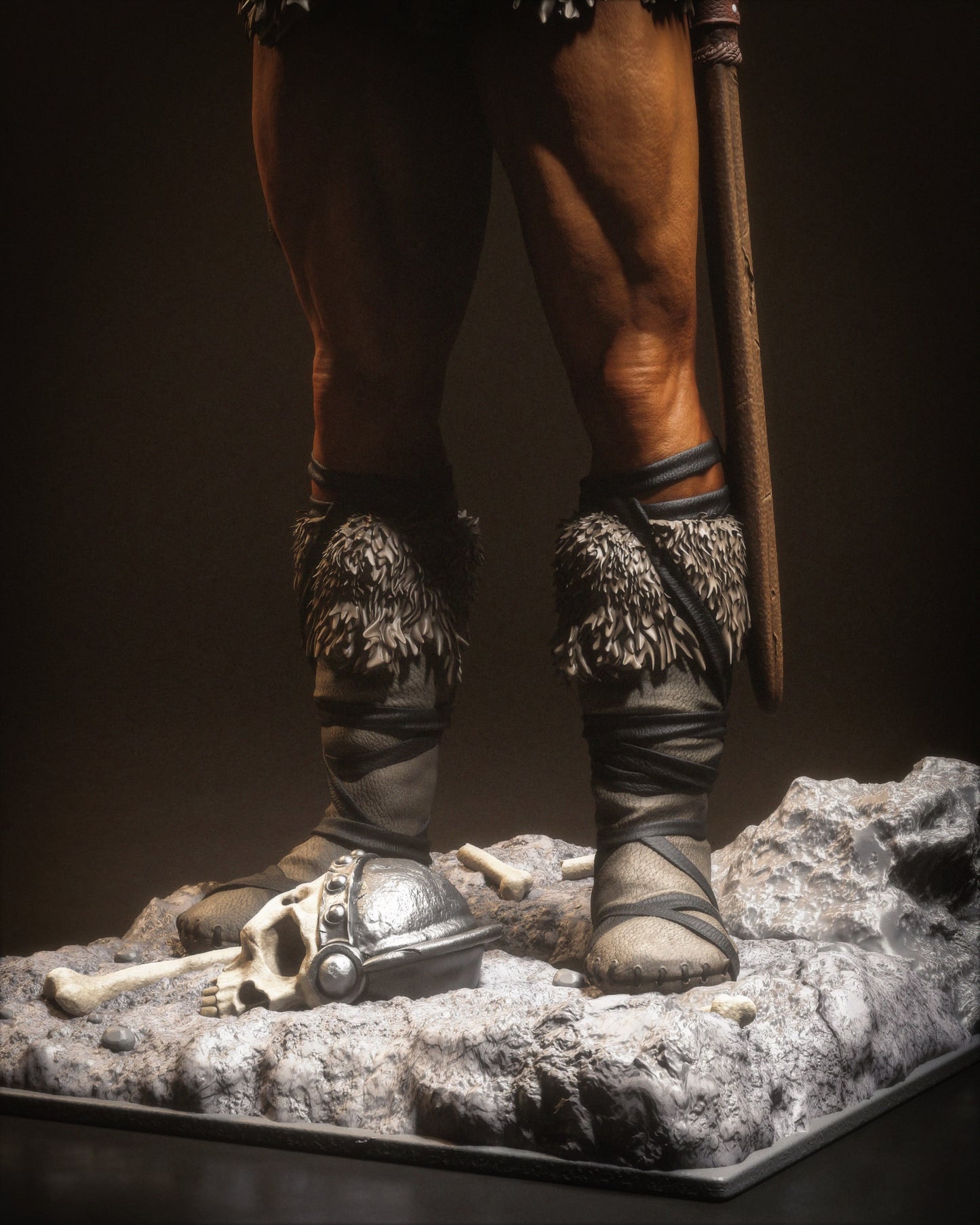 Conan the Barbarian STL File – 1/6 & 1/9 Scale | Arnold Schwarzenegger Inspired | Pre-Supported 3D Printable Model