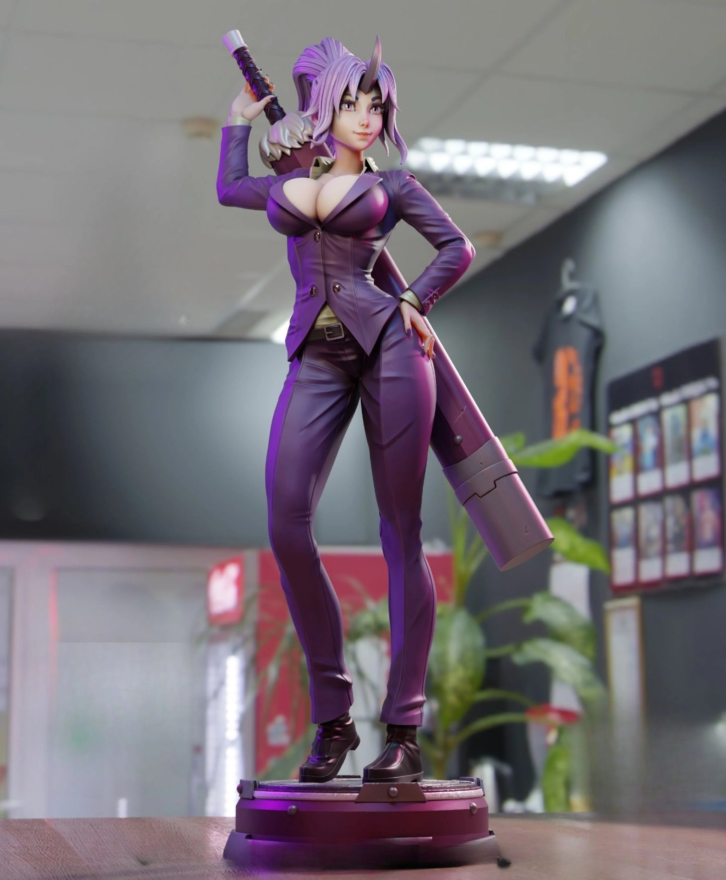 Shion NSFW – Tensei Shitara Slime Datta Ken STL Figure | 3D Print STL + Pre-Supported
