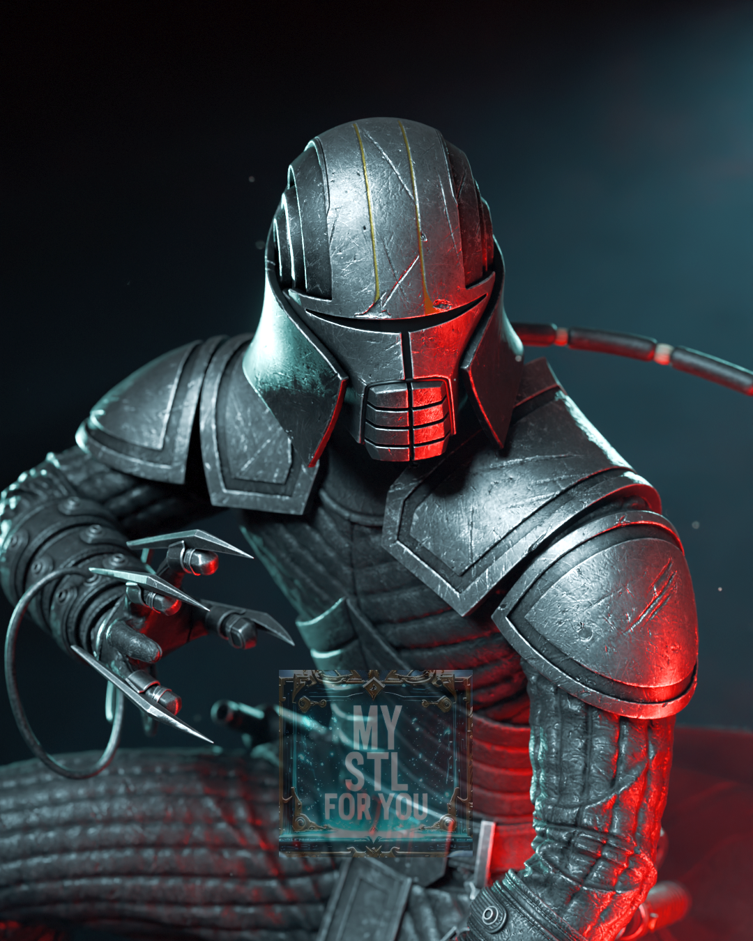 Starkiller | 1/6 Pre‑Supported (LYS) + 1/6 | 1/9 + 1/9 Uncut | STL Files for Resin Printing