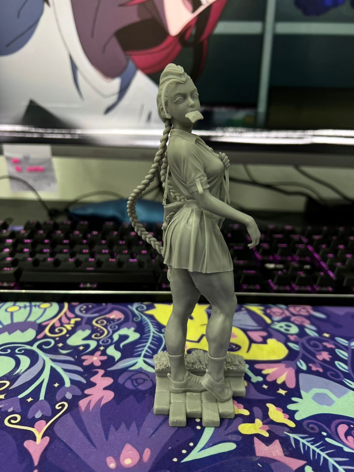 Cammy – Street Fighter Inspired STL Figure | 1/6 & 1/9 Scale | Split, Pre-Supported & Uncut Versions