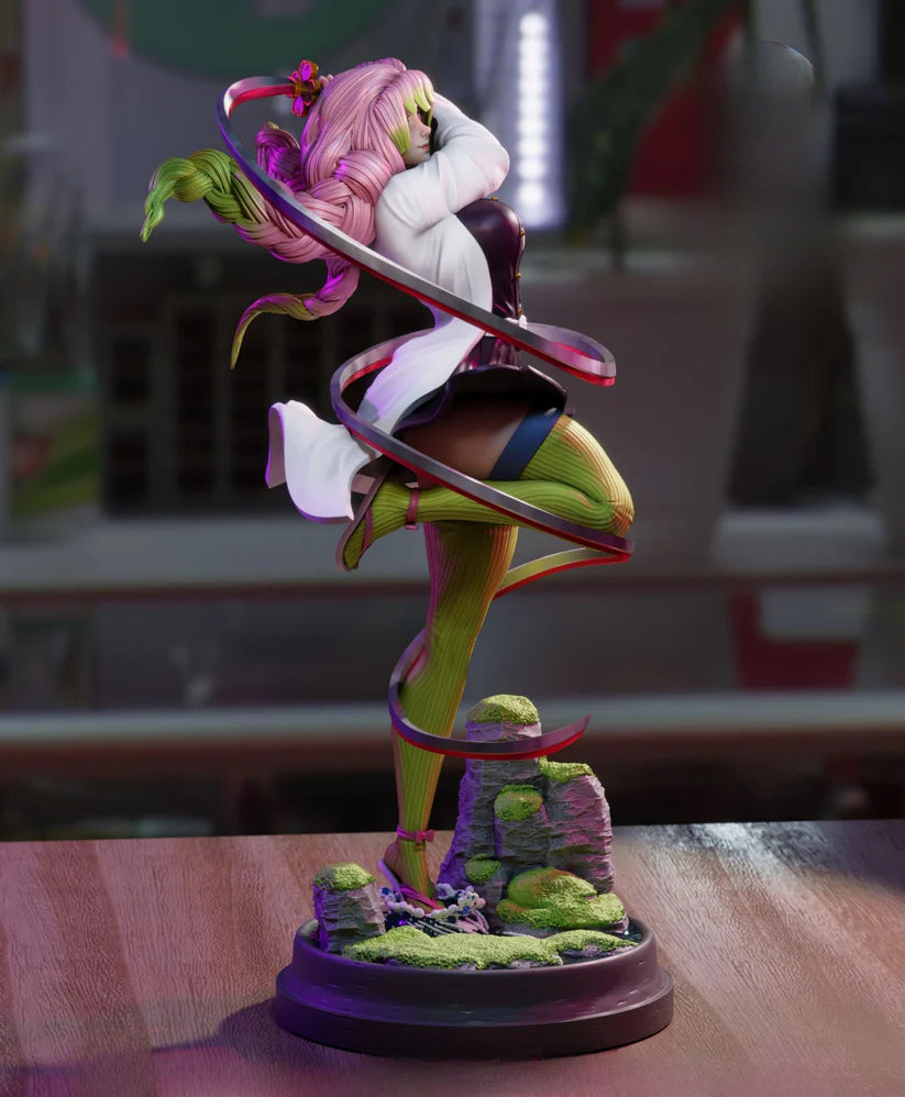 NSFW Mitsuri Kanroji STL File (Demon Slayer) | 3D Printable Anime Figure Model, Cosplay Prop & Collectible [Digital Download Only