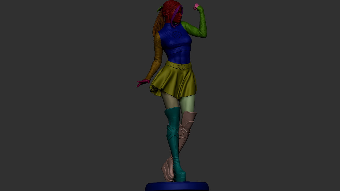 Storm (X-Men) 3D Print File: Mistress of Weather STL - 1:4, 1:6, 1:9 Scale Options - Pre-Supported & Uncut - Ultimate Collectible Model
