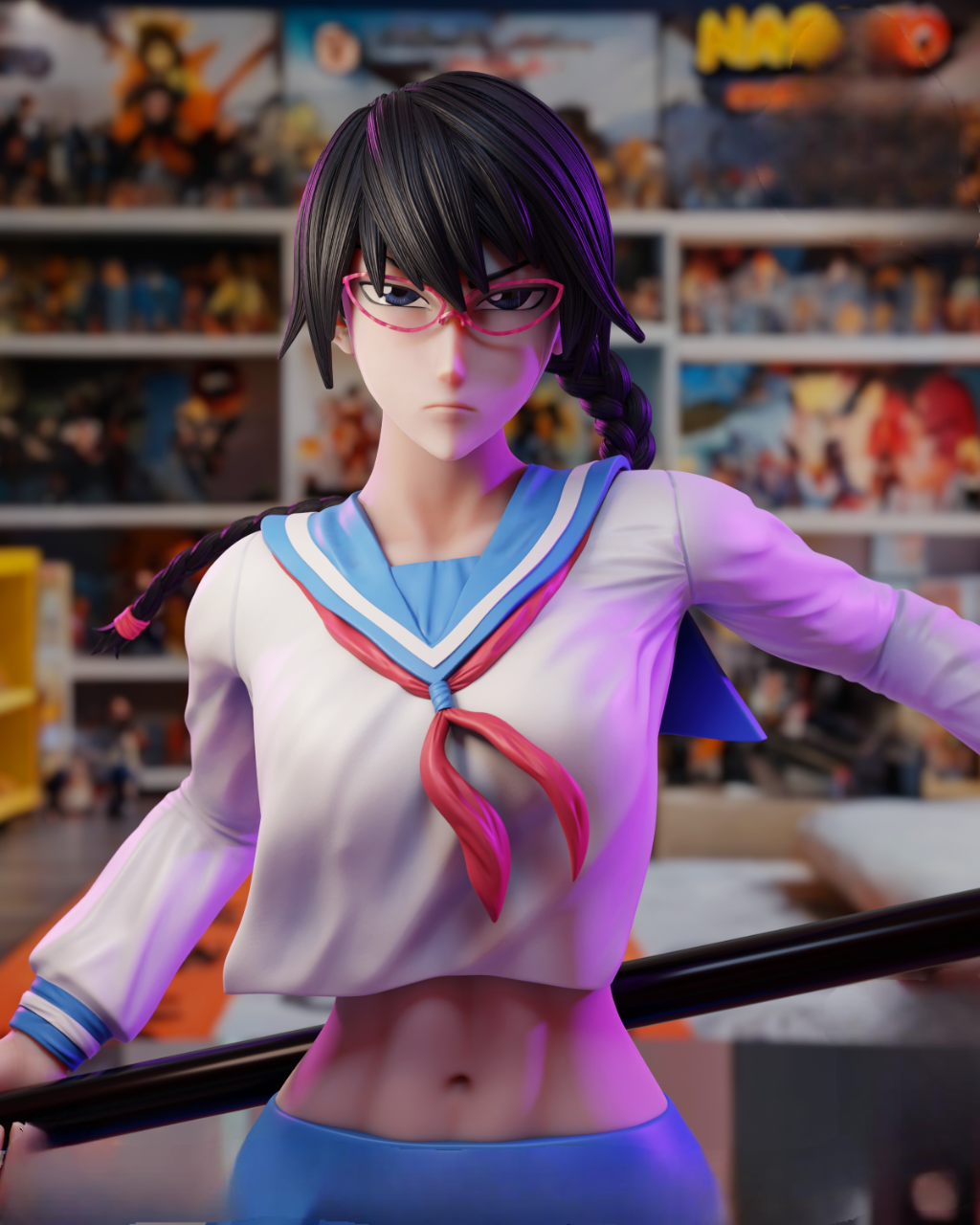 Lisa Yadōmaru - Bleach - STL 3D Print Files