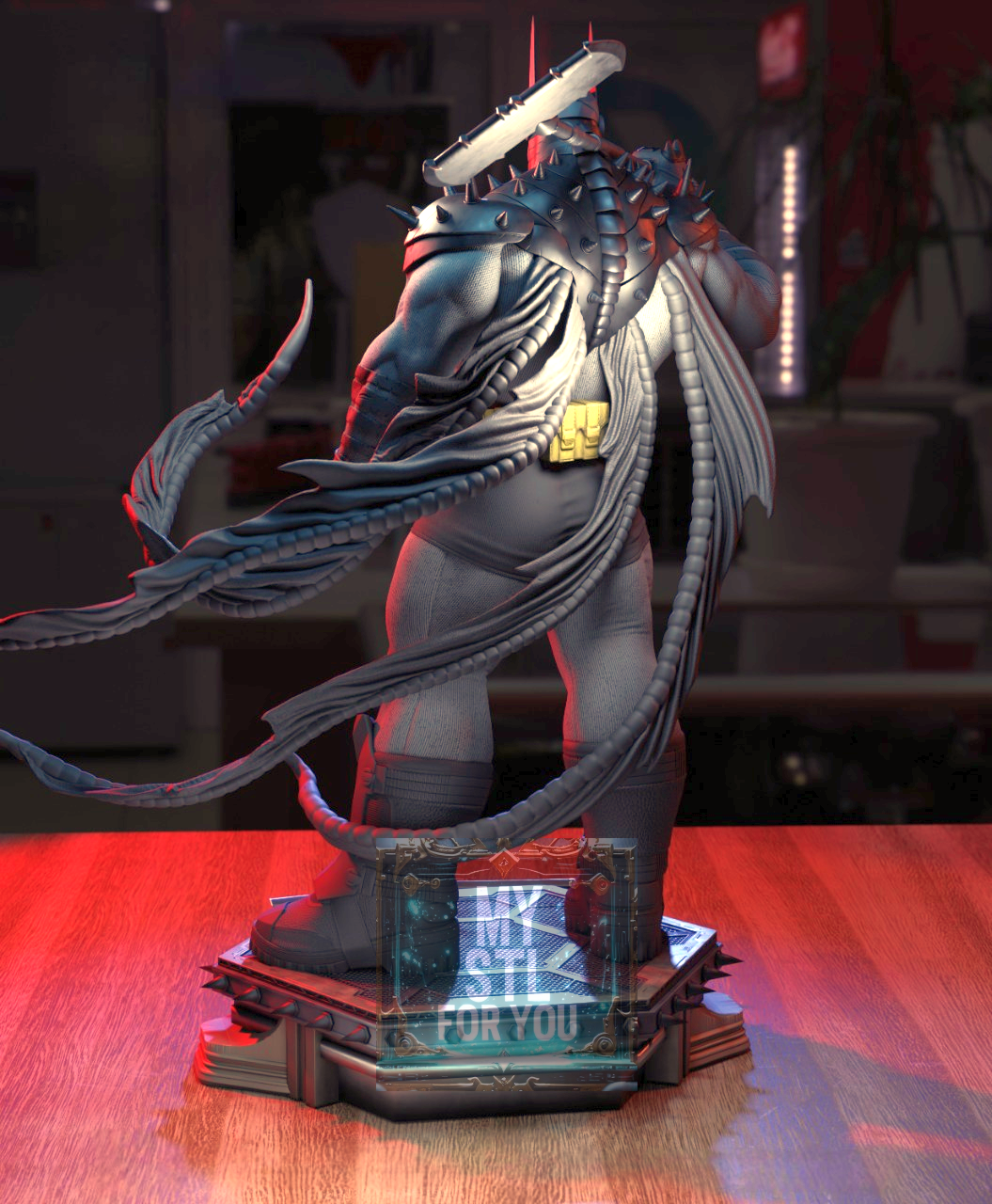 Absolute Batman | High-Detail 3D Print STL File | Pre-supported Model