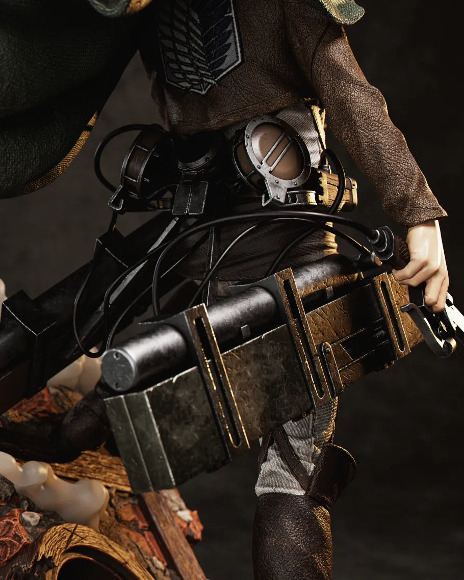 Levi Ackerman Anime Statue STL – 1/6 & 1/9 Scale, Presupported + Uncut