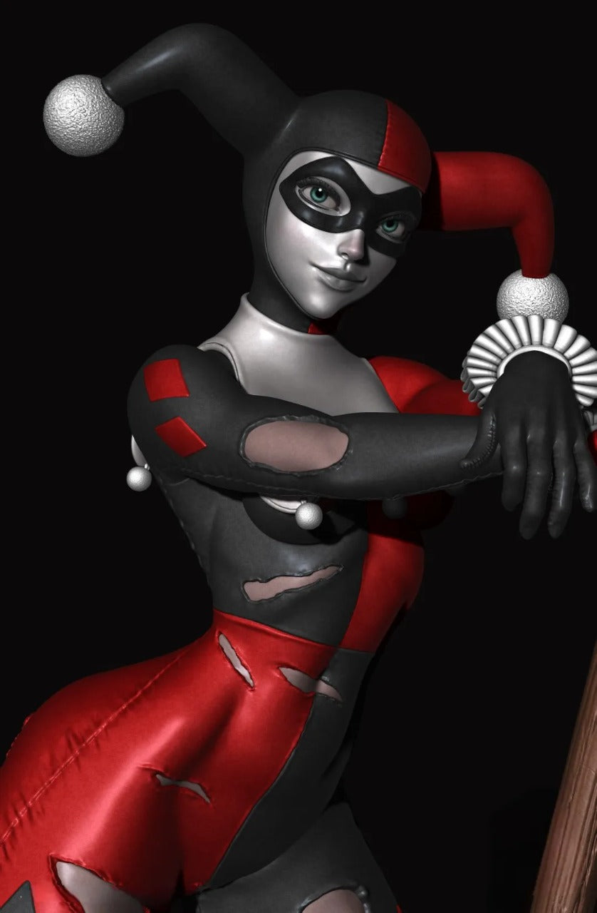 Harley Quinn | NSFW (DC Comics) STL for 3D Printing - 1:6 Scale - Pre-Supported