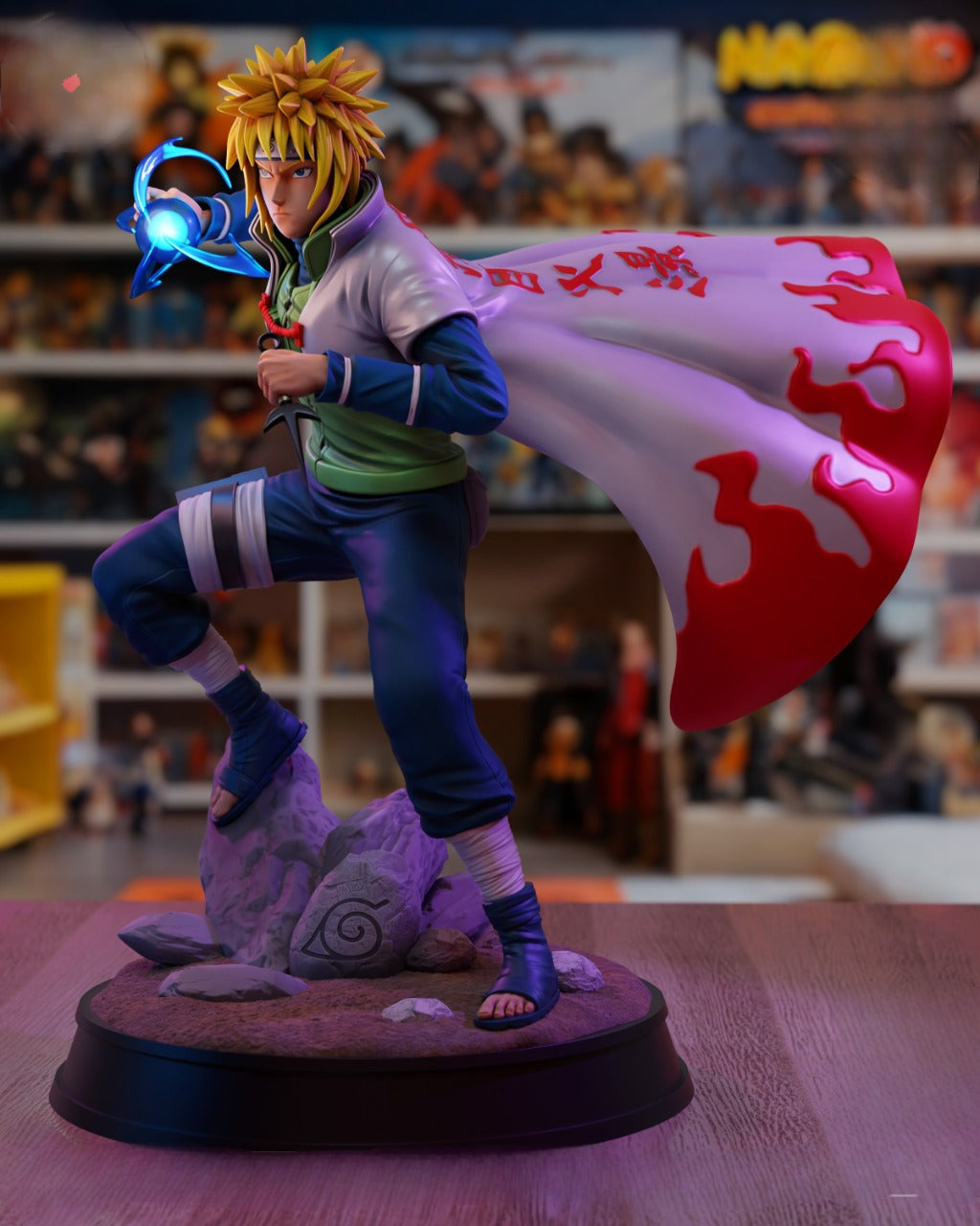 Minato Namikaze premium STL figure for resin 3D printing