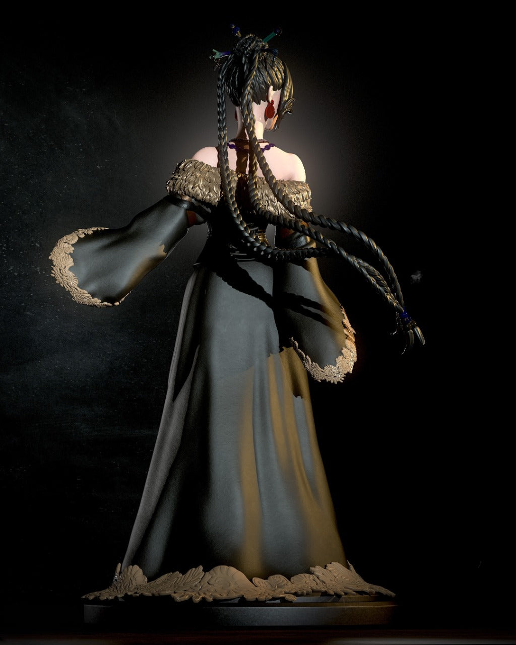 Lulu - Final Fantasy X - 1/6 Scale Collectible Figure for 3D Printing