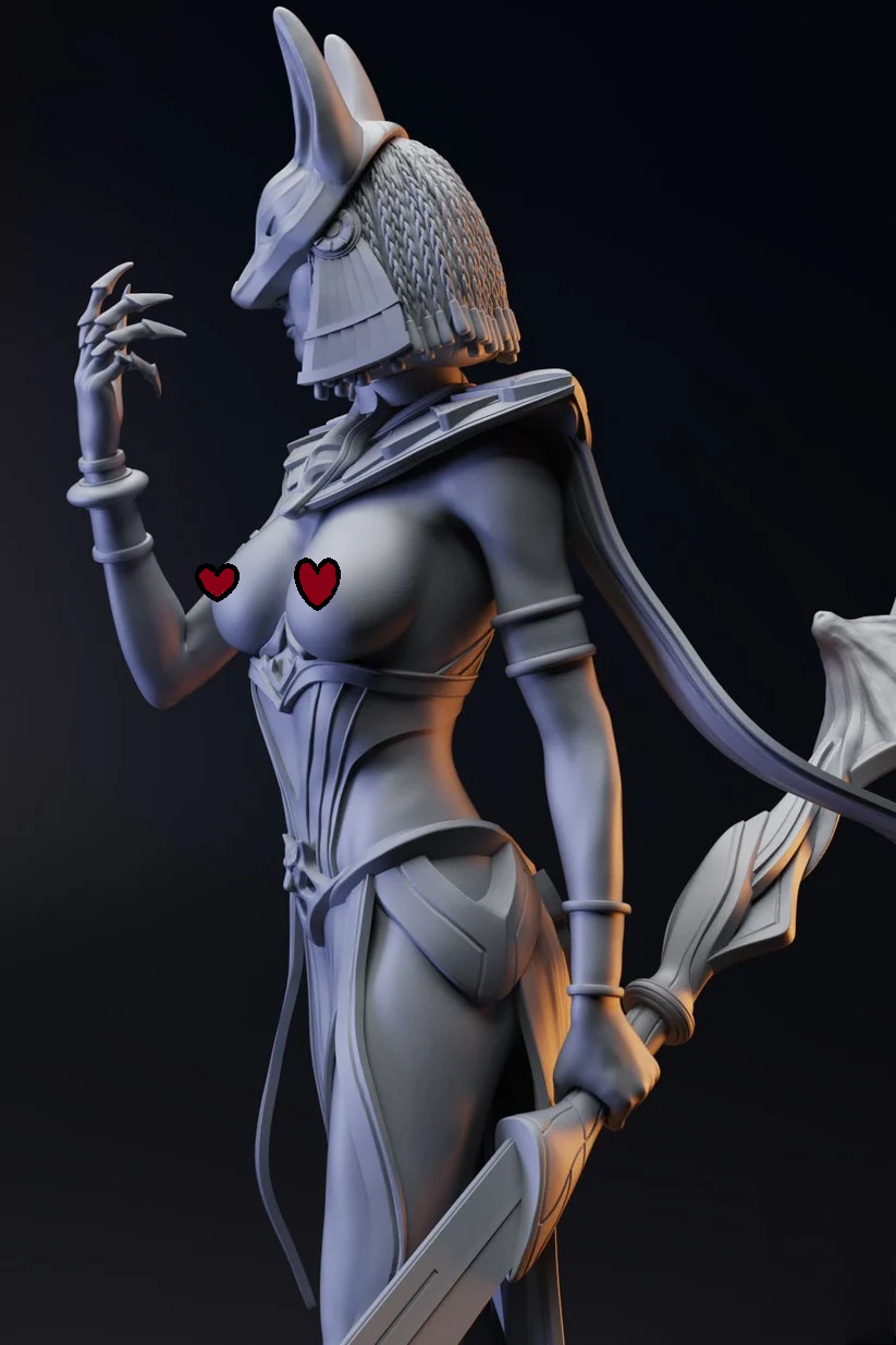 Cleopatra NSFW | Exquisite 3D Printable STL Model of the Egyptian Queen