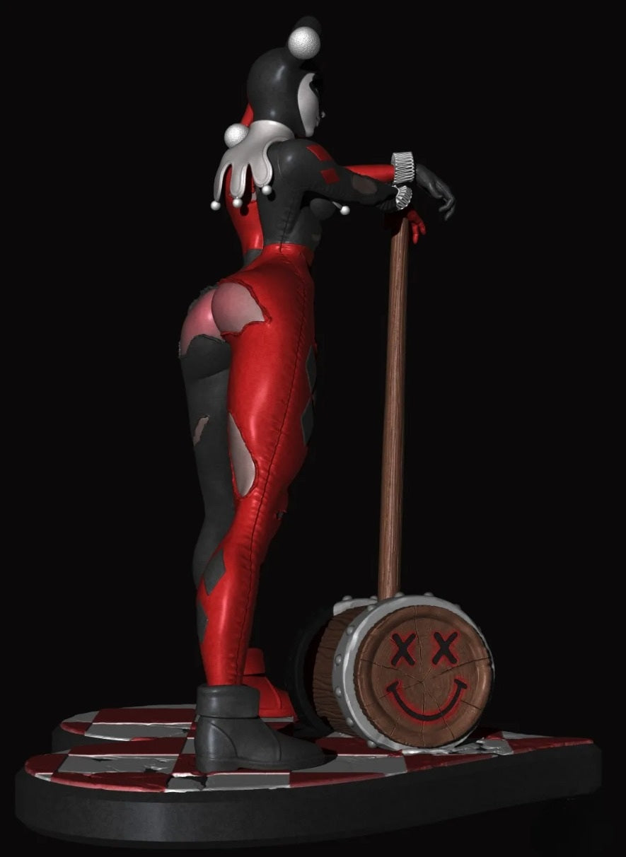 Harley Quinn | NSFW (DC Comics) STL for 3D Printing - 1:6 Scale - Pre-Supported