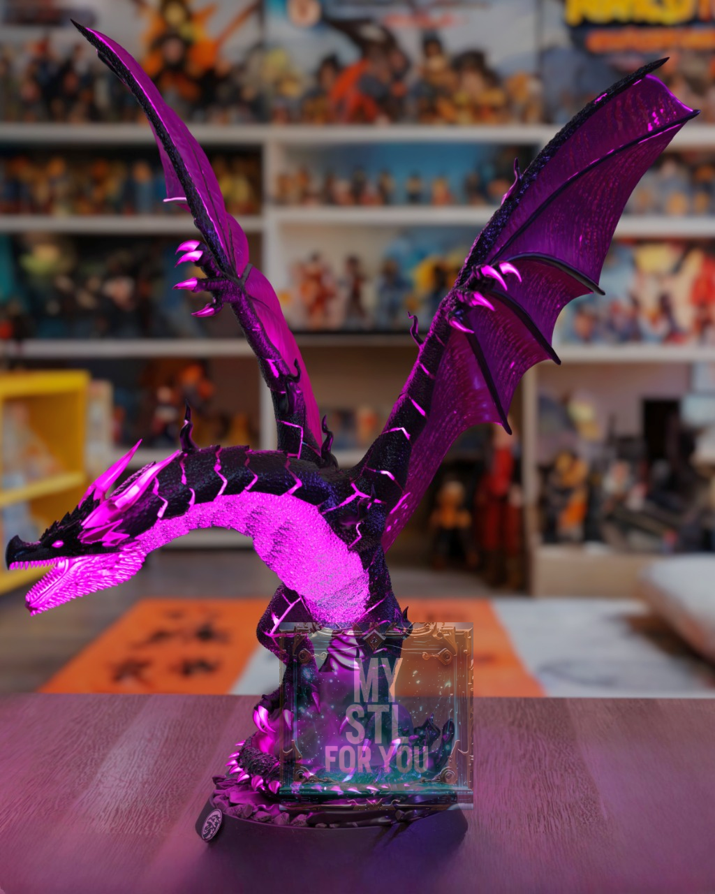 Kaisel (Solo Leveling) | Resin STL Statue | Pre‑Supported STL + LYS | Large Format