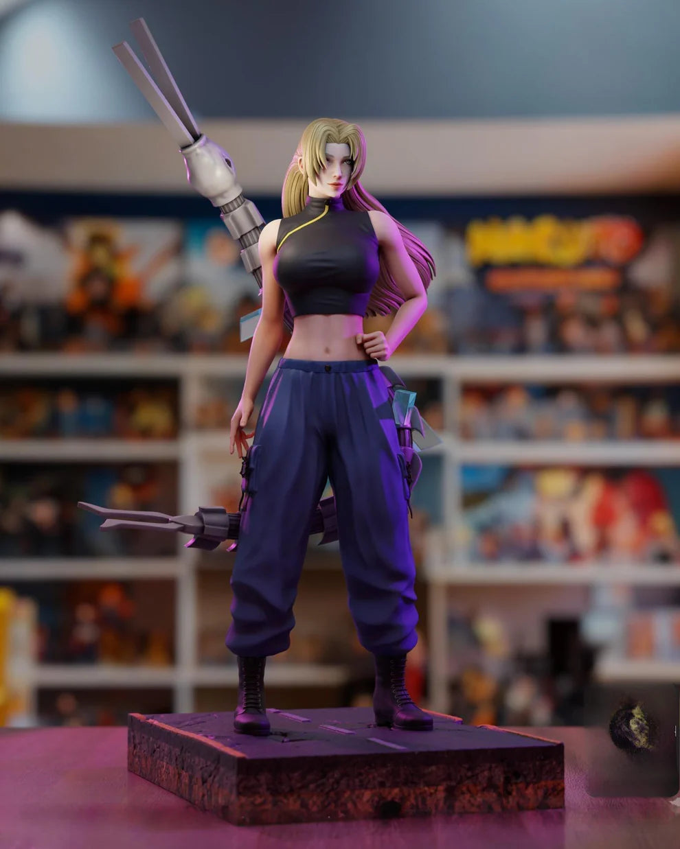 Yuki Tsukumo (Jujutsu Kaisen) 3D Printable Statue – The Cosmic Sorceress