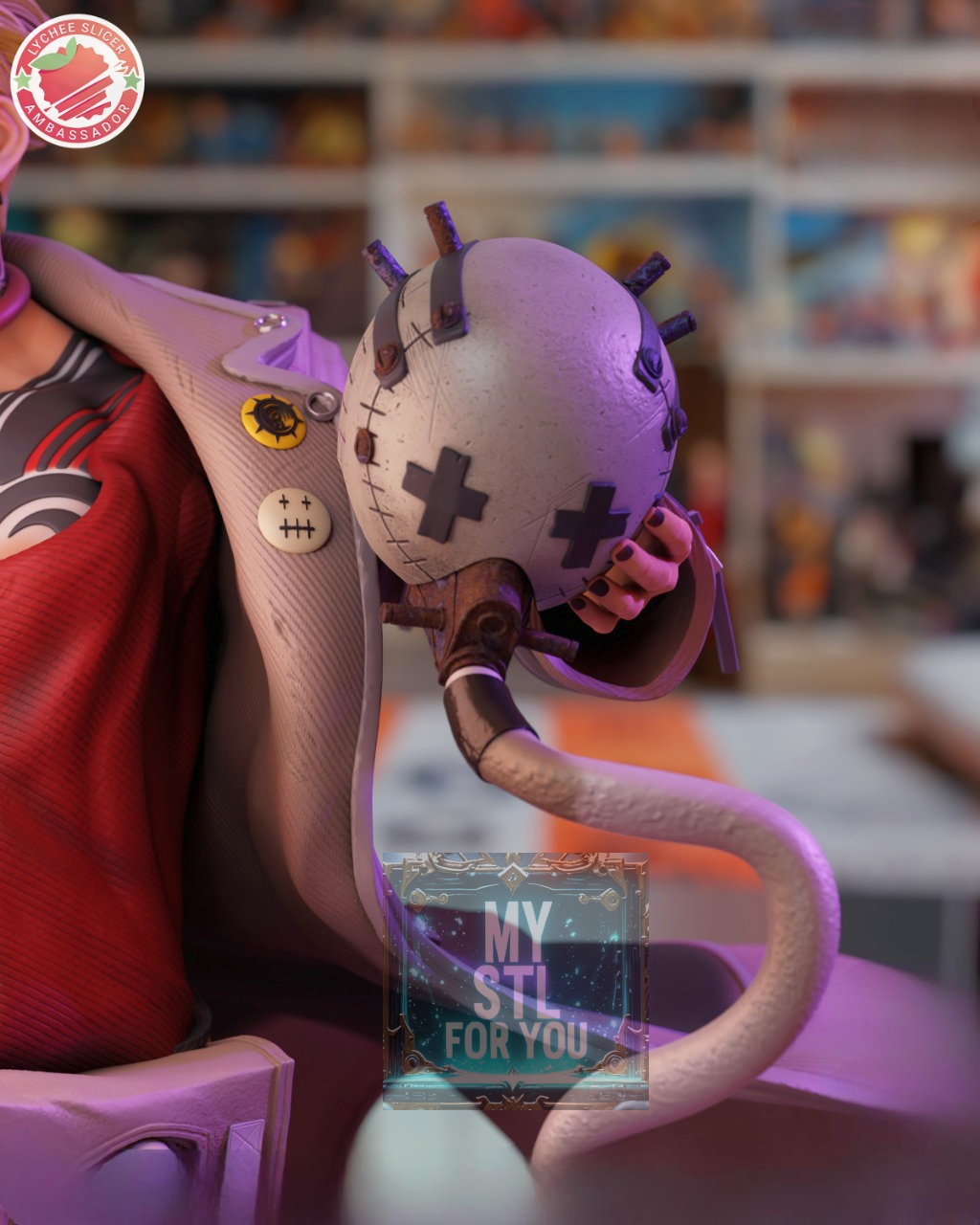 Enjin Gachiakuta | Resin STL Statue | Pre‑Supported STL+LYS