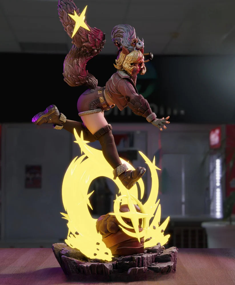 Squirrel Girl – Marvel Superhero STL 3D Print Model | Digital Download