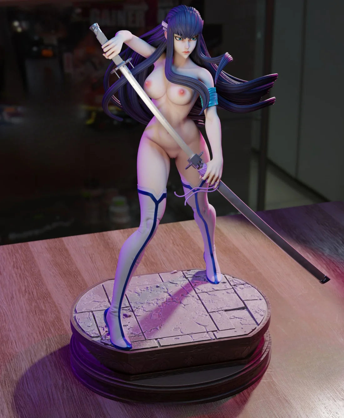 Satsuki Kiryūin 3D Print Figure - Kill la Kill | NSFW & SFW STL Files