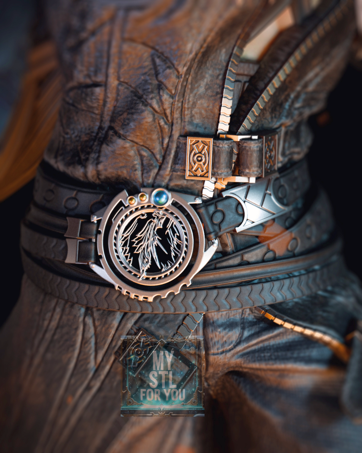 Sephiroth | Resin STL Statue | 1/6 + 1/6 Pre‑Supported (STL+LYS) + 1/9 + 1/9 Uncut