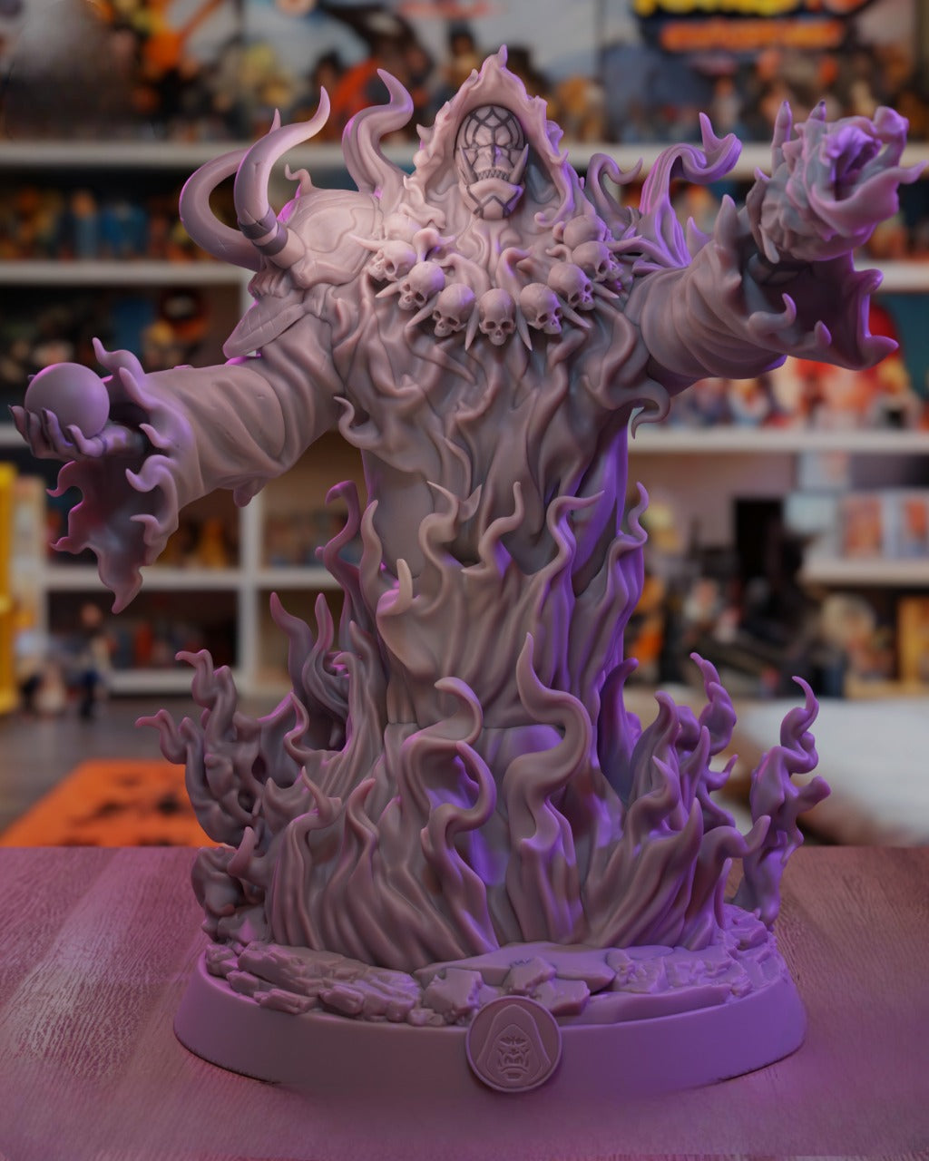 Tusk – Solo Leveling – STL 3D Print Files Full Body + Bust – Pre-Supported