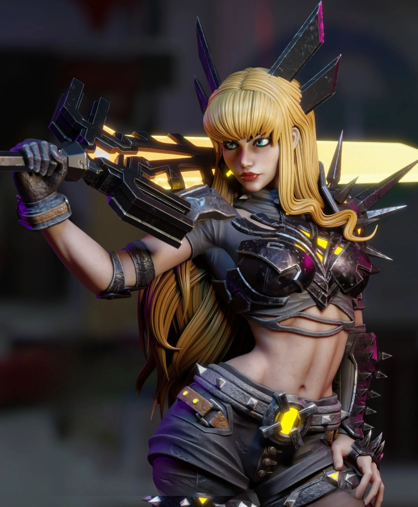 NSFW Magik (X-Men) STL File for 3D Printing | Marvel Comic Book Character Model