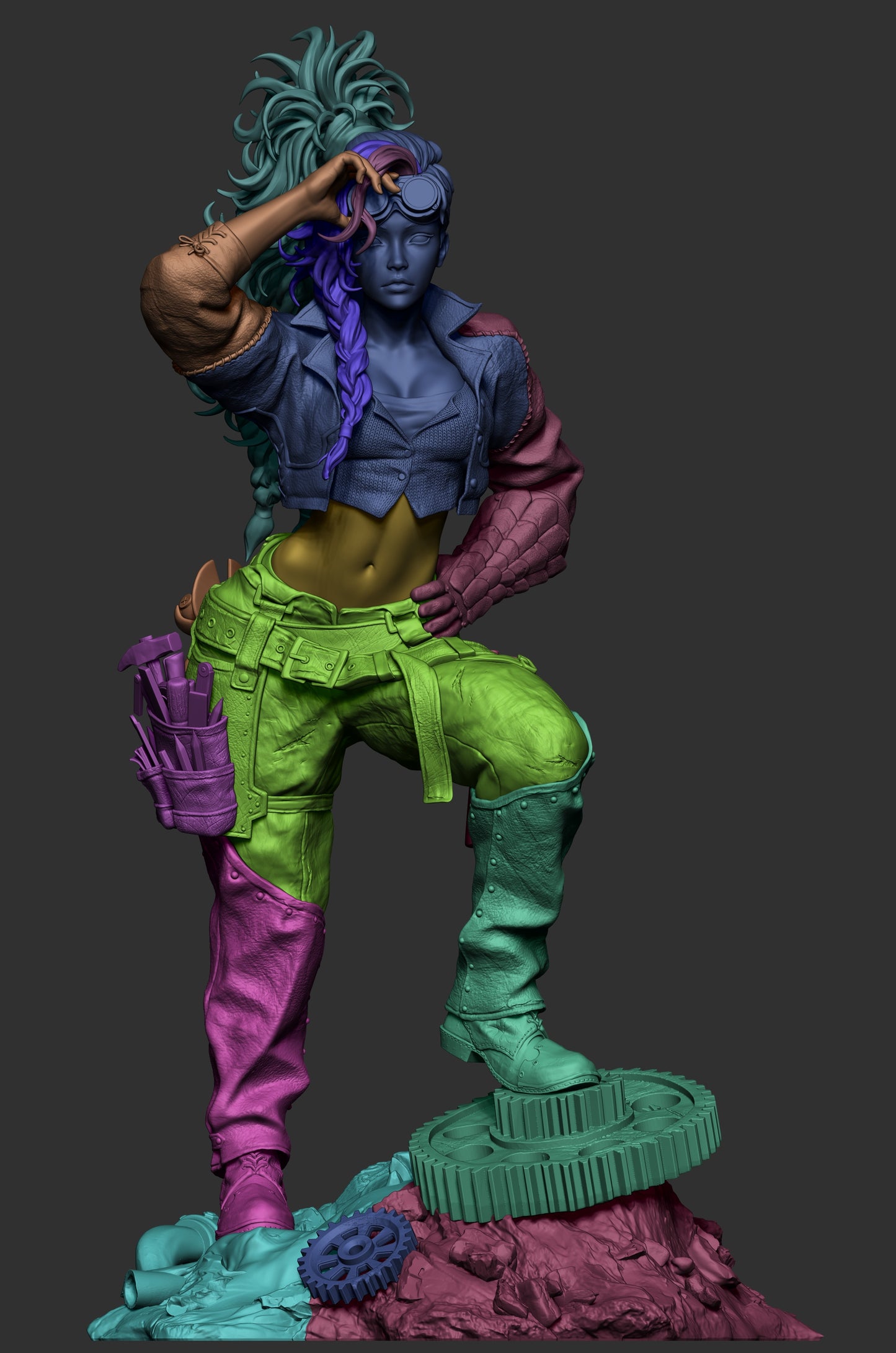 Gemma Monster Hunter Wilds STL for 3D Printing - Monster Hunter - Ready-to-Print, Split, Pre-Supported