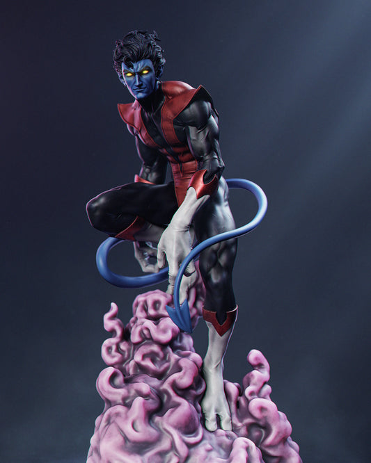 Nightcrawler (X-Men) 3D Print File: Agile Teleporter STL - 1:6, 1:9 Scale Options - Pre-Supported & Uncut - Dynamic Digital Collectible
