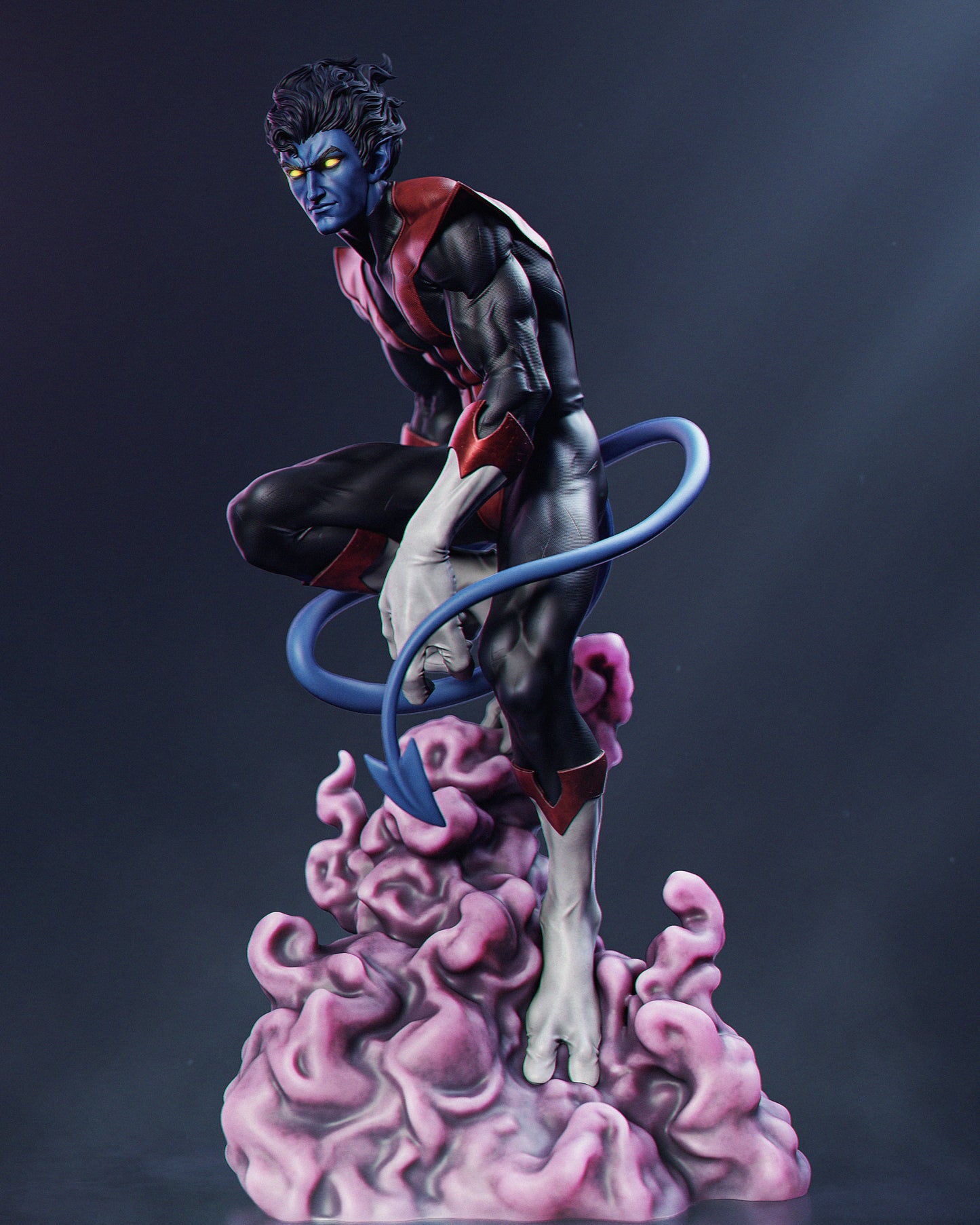 Nightcrawler (X-Men) 3D Print File: Agile Teleporter STL - 1:6, 1:9 Scale Options - Pre-Supported & Uncut - Dynamic Digital Collectible