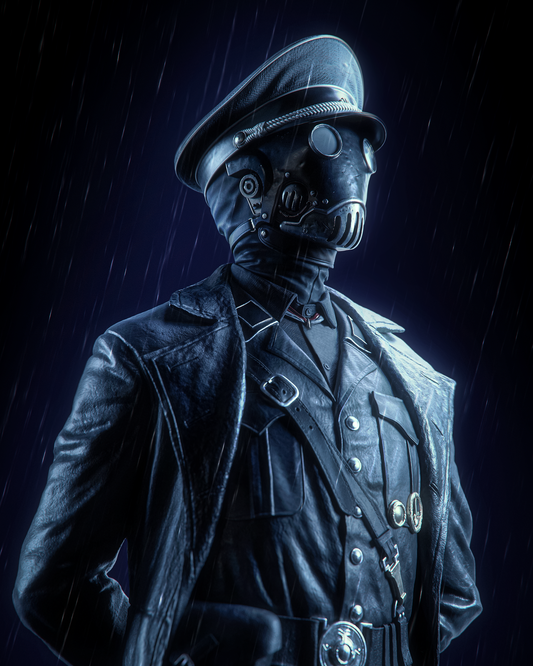 Kroenen Dark Assassin Statue STL – Hellboy Movie Villain 3D Print Model (1/6 & 1/9 Scale)