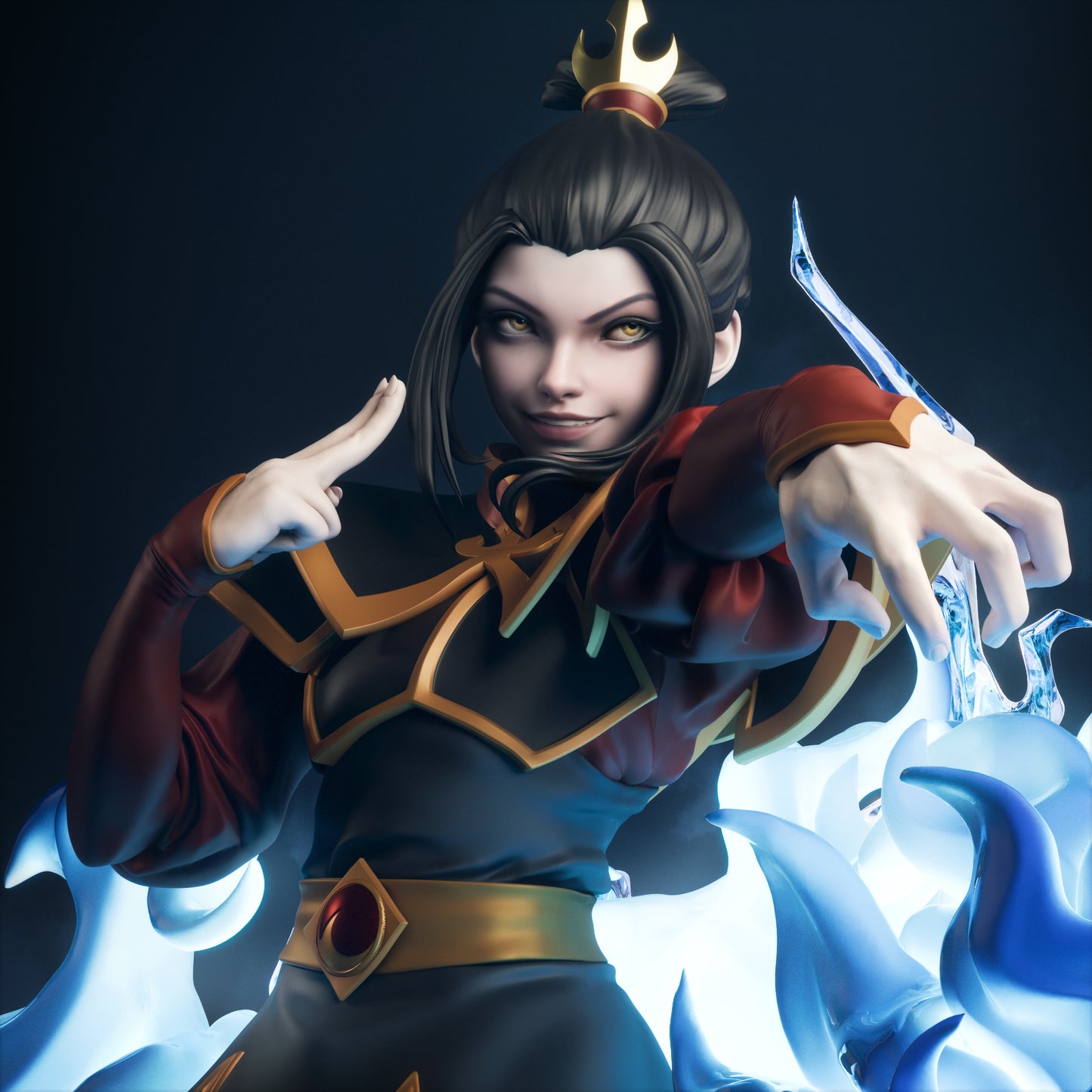 Azula Avatar: The Last Airbender STL for 3D Printing