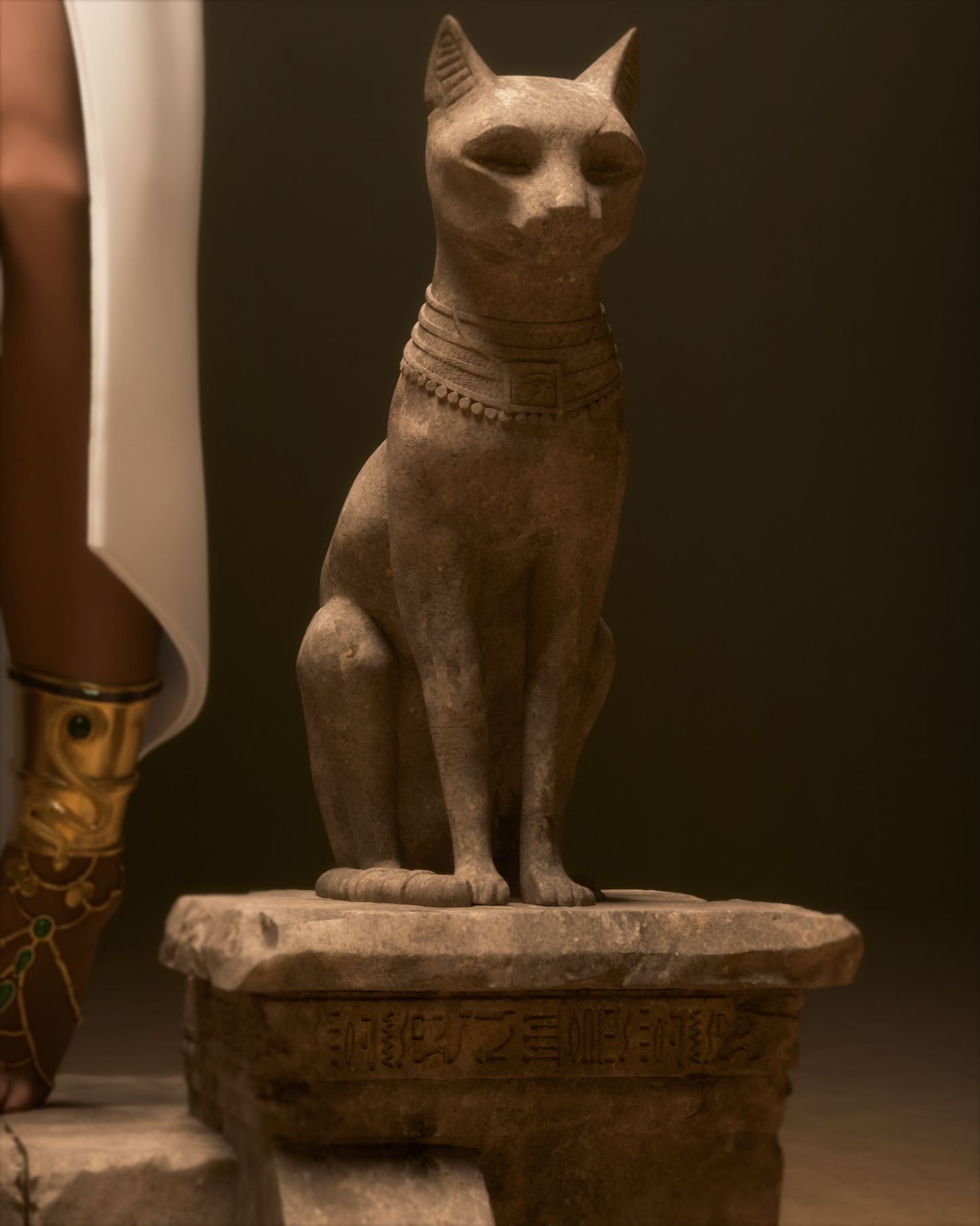 Cleopatra STL File – 1/6 & 1/9 Scale | Egyptian Queen | Pre-Supported 3D Printable Model
