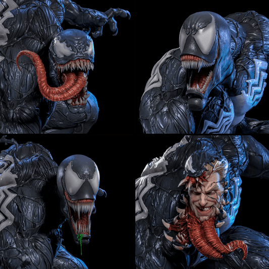 Embrace the Darkness: Venom STL Model from Marvel Comics!