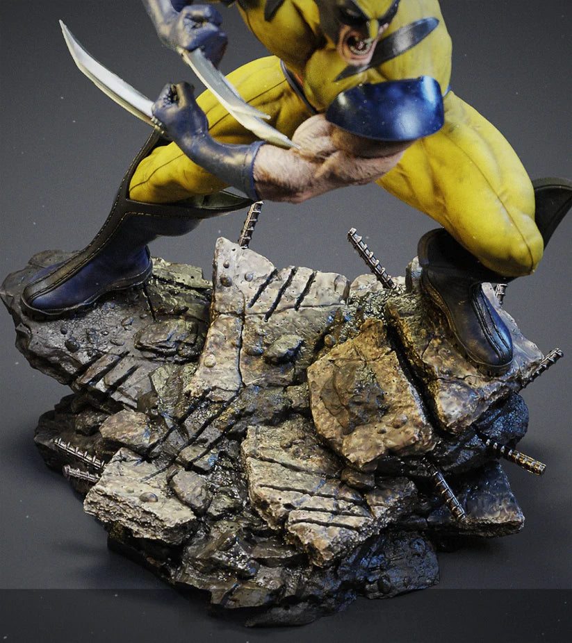 Wolverine - Logan | Pre-Supported High-Detail STL File for 3D Printing | Iconic Marvel Hero
