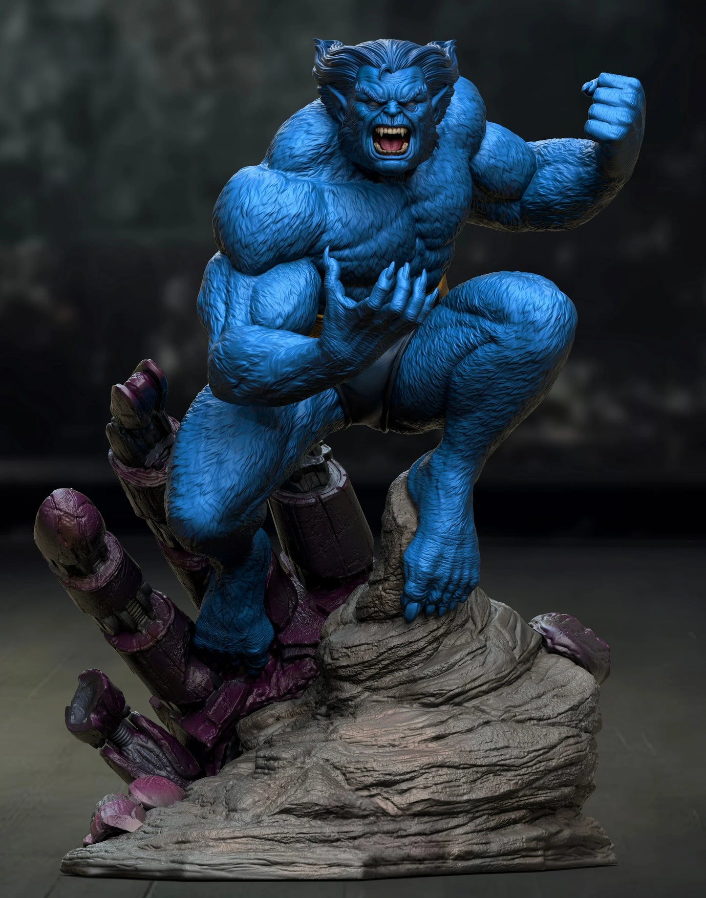 Unleash the Primal Power: Beast STL Model from X-Men