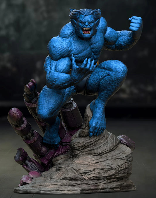 Unleash the Primal Power: Beast STL Model from X-Men