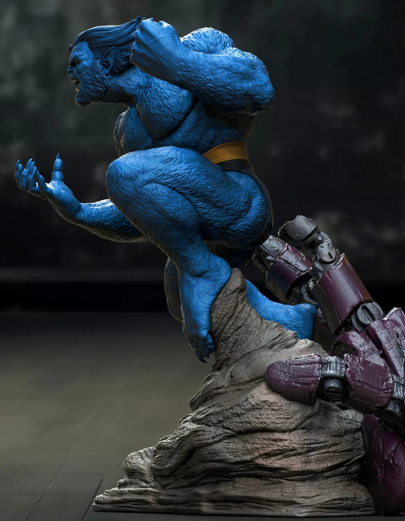 Unleash the Primal Power: Beast STL Model from X-Men