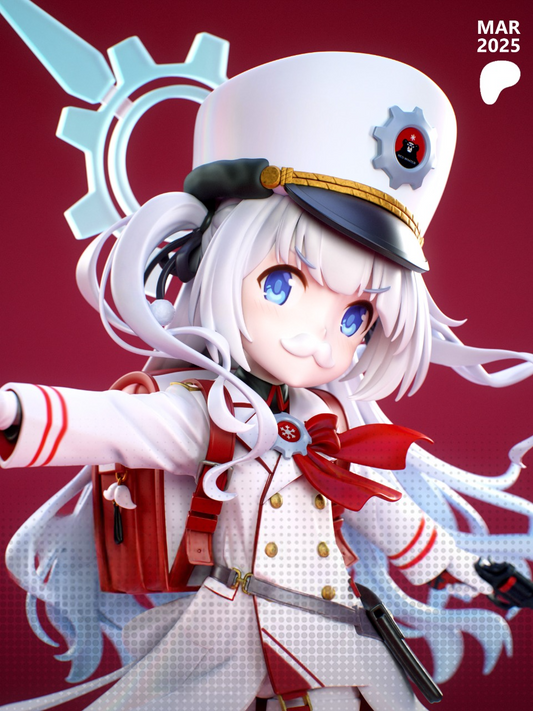 Pre-Supported Cherino STL - Blue Archive Figure