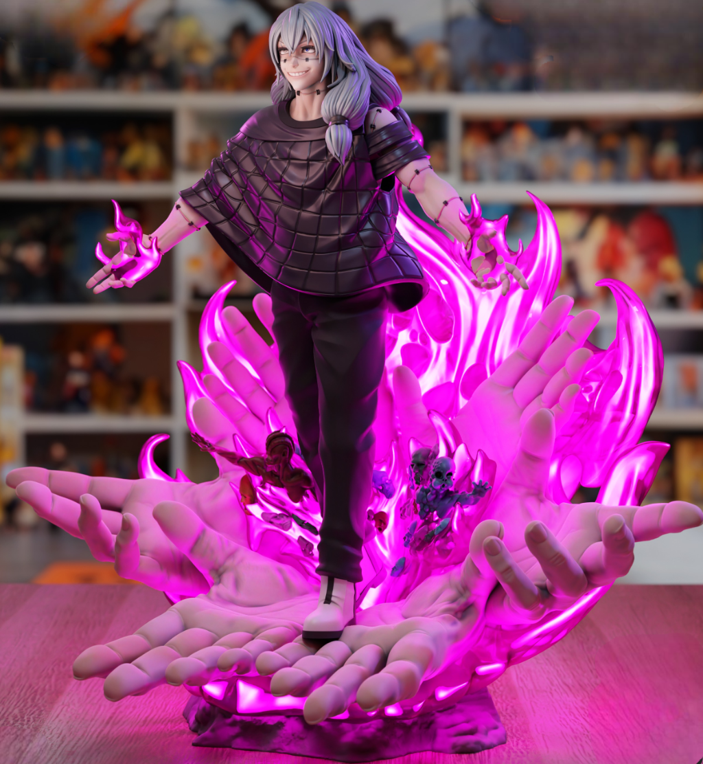 Mahito – Jujutsu Kaisen STL 3D Print Model | Cursed Spirit | Anime Villain | Digital Download