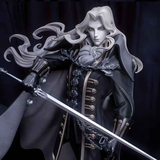 Alucard 3D Printable Figurine | Castlevania STL & LYC Files