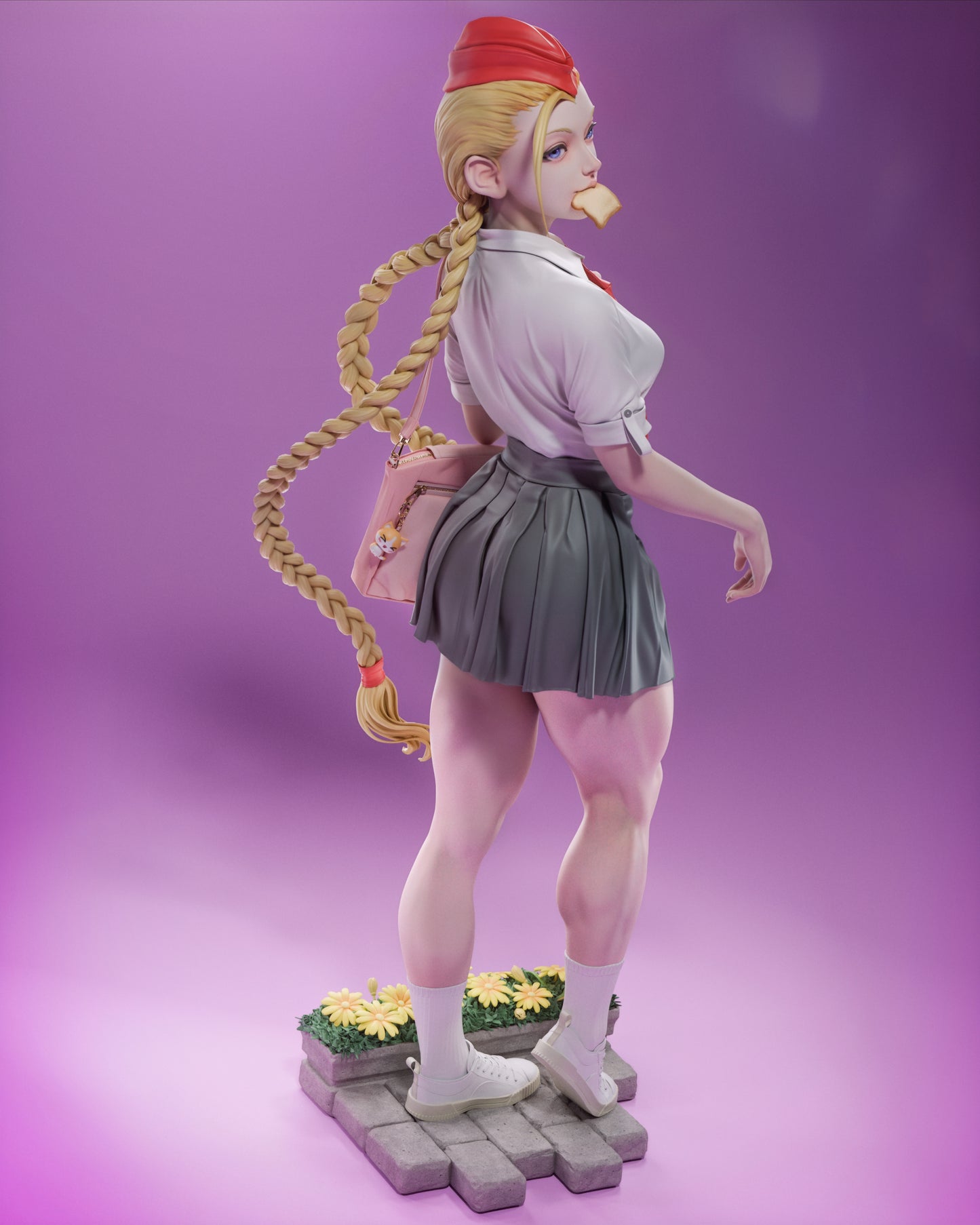 Cammy – Street Fighter Inspired STL Figure | 1/6 & 1/9 Scale | Split, Pre-Supported & Uncut Versions