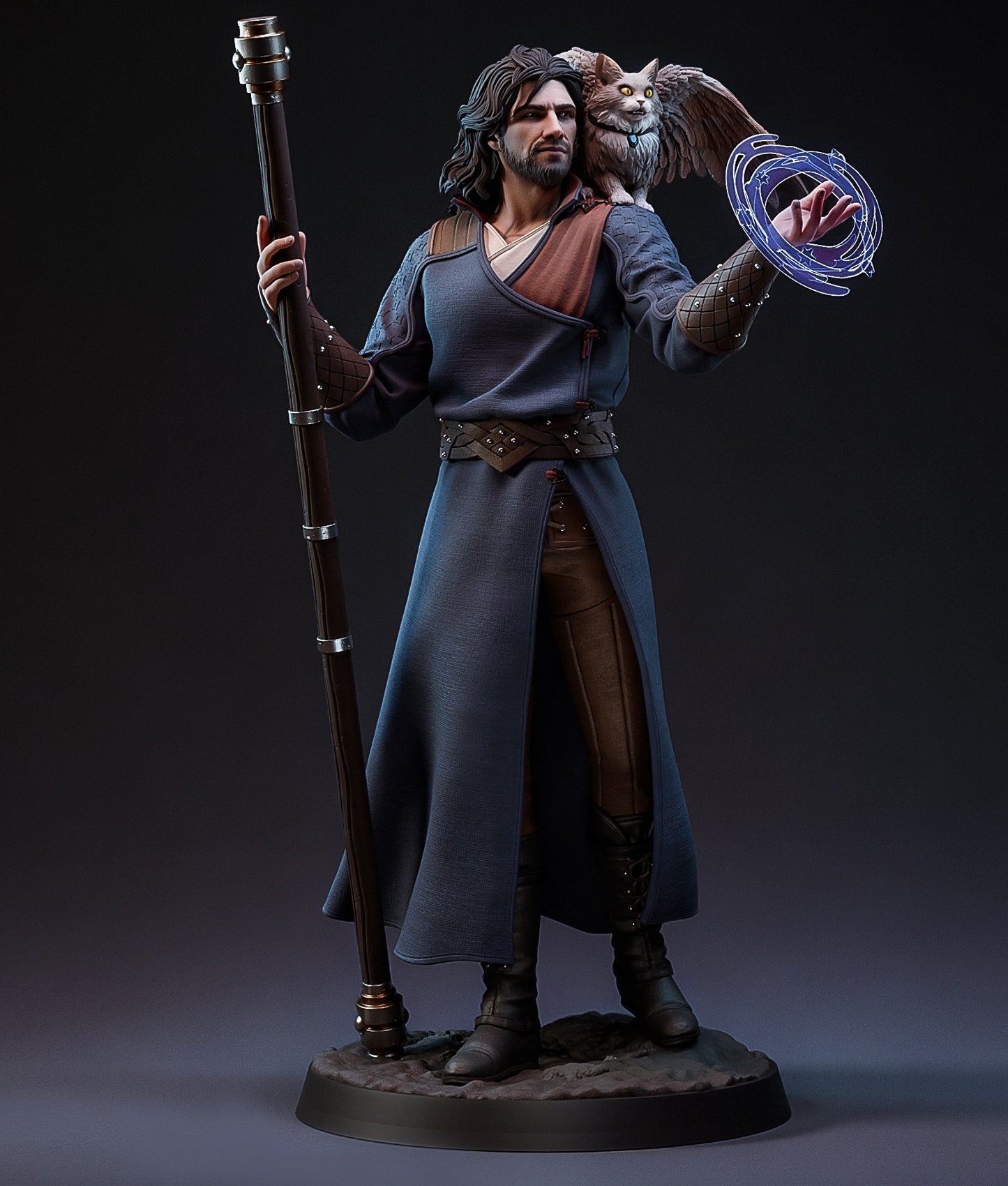 Gale (Baldur's Gate 3) 3D Print Model - Pre-Supported & Uncut STL/LYS