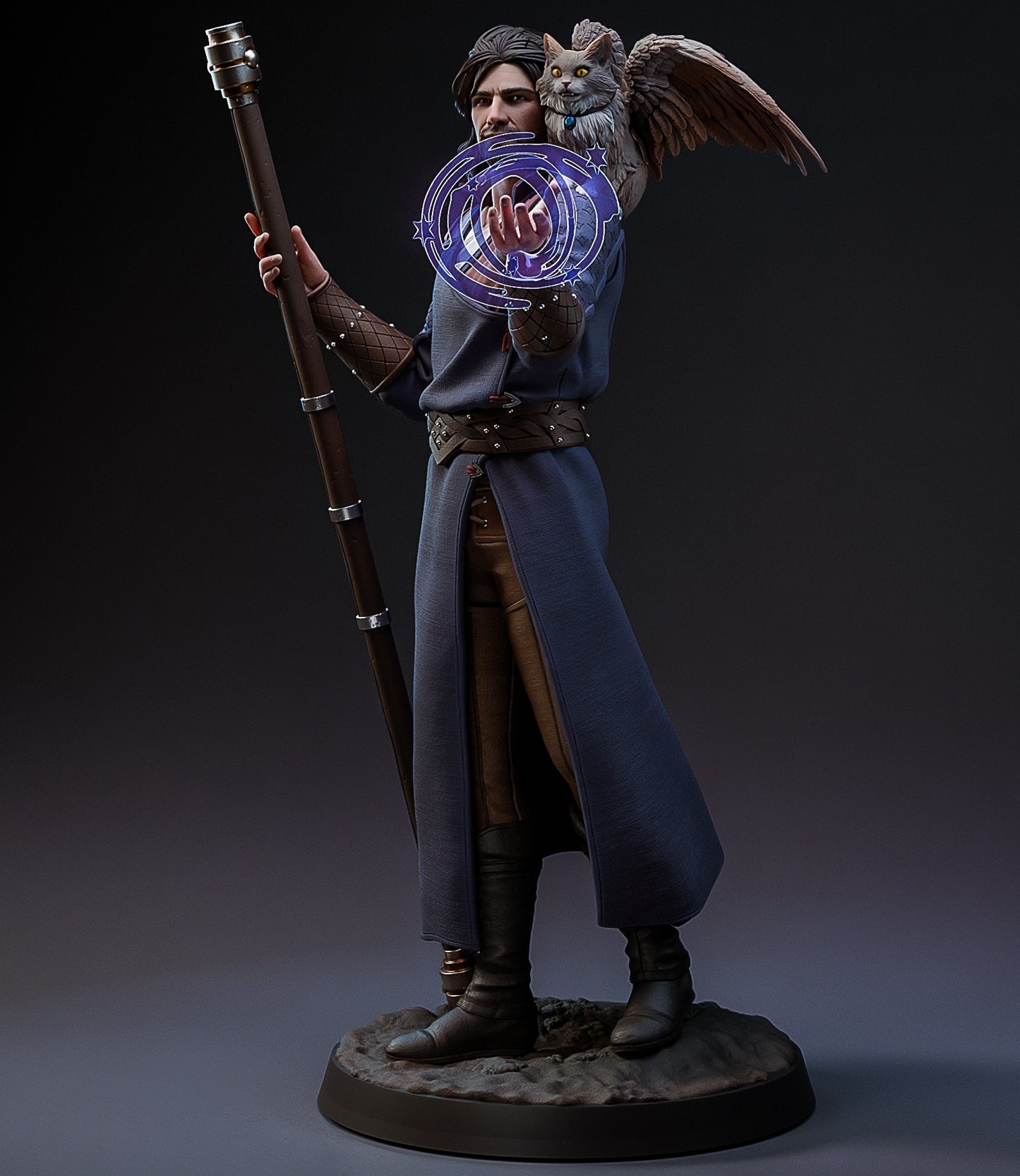 Gale (Baldur's Gate 3) 3D Print Model - Pre-Supported & Uncut STL/LYS