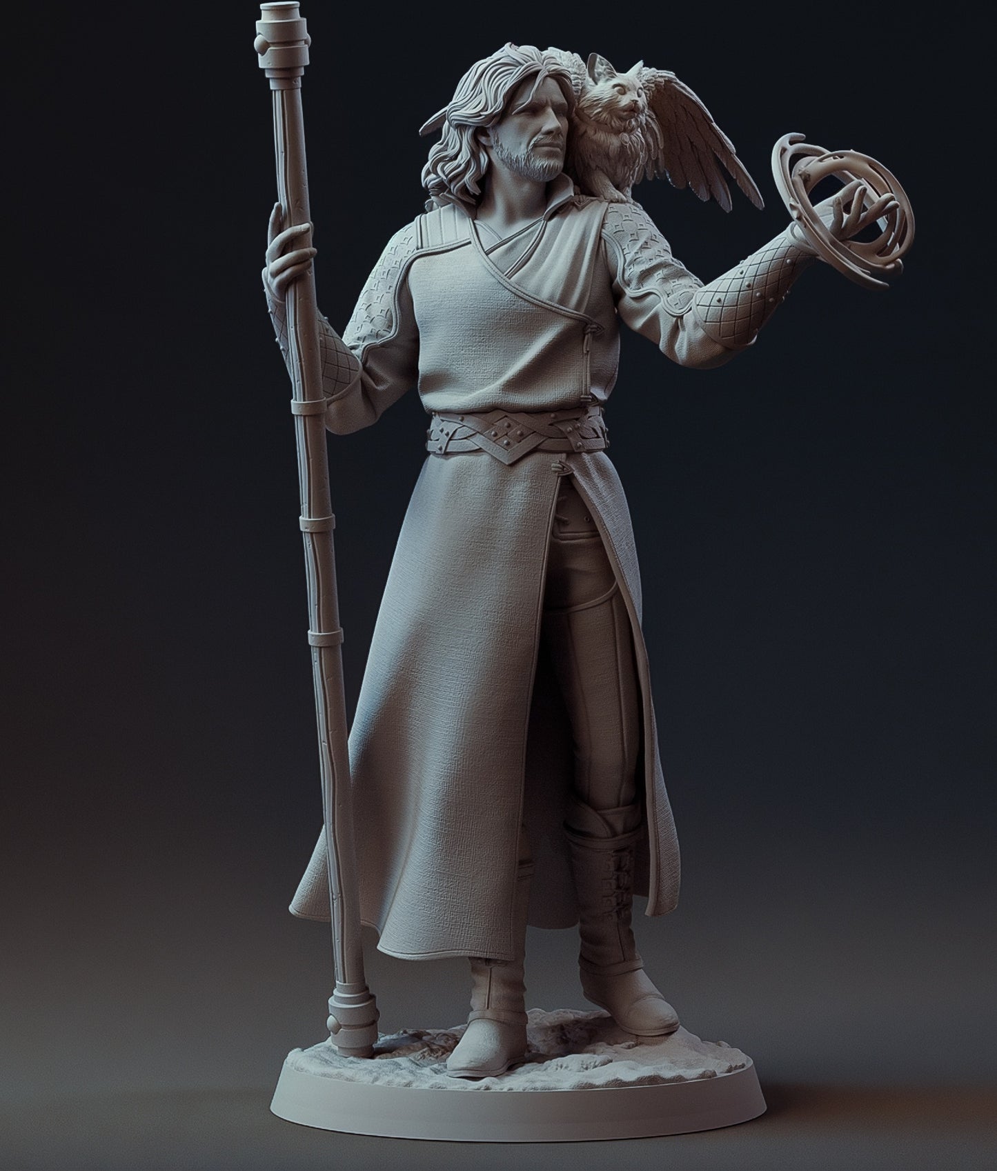 Gale (Baldur's Gate 3) 3D Print Model - Pre-Supported & Uncut STL/LYS