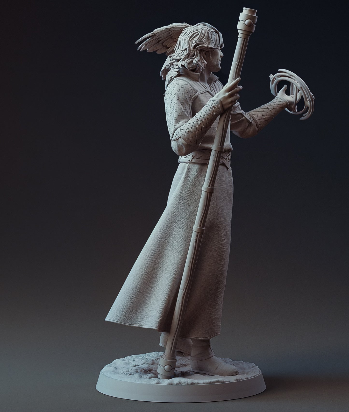 Gale (Baldur's Gate 3) 3D Print Model - Pre-Supported & Uncut STL/LYS