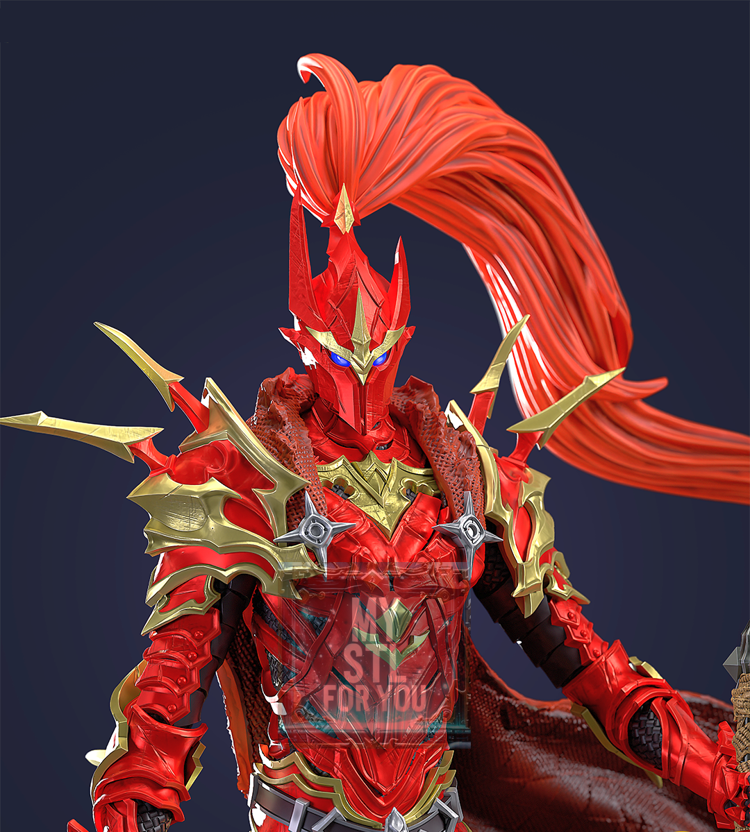 Igris (Solo Leveling) 1/10 Scale Statue | Pre‑Supported STL | Diorama Base