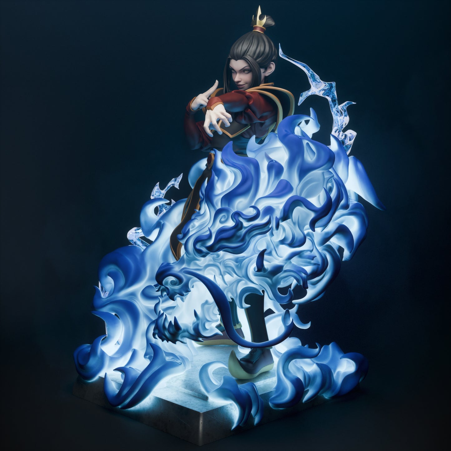 Azula Avatar: The Last Airbender STL for 3D Printing