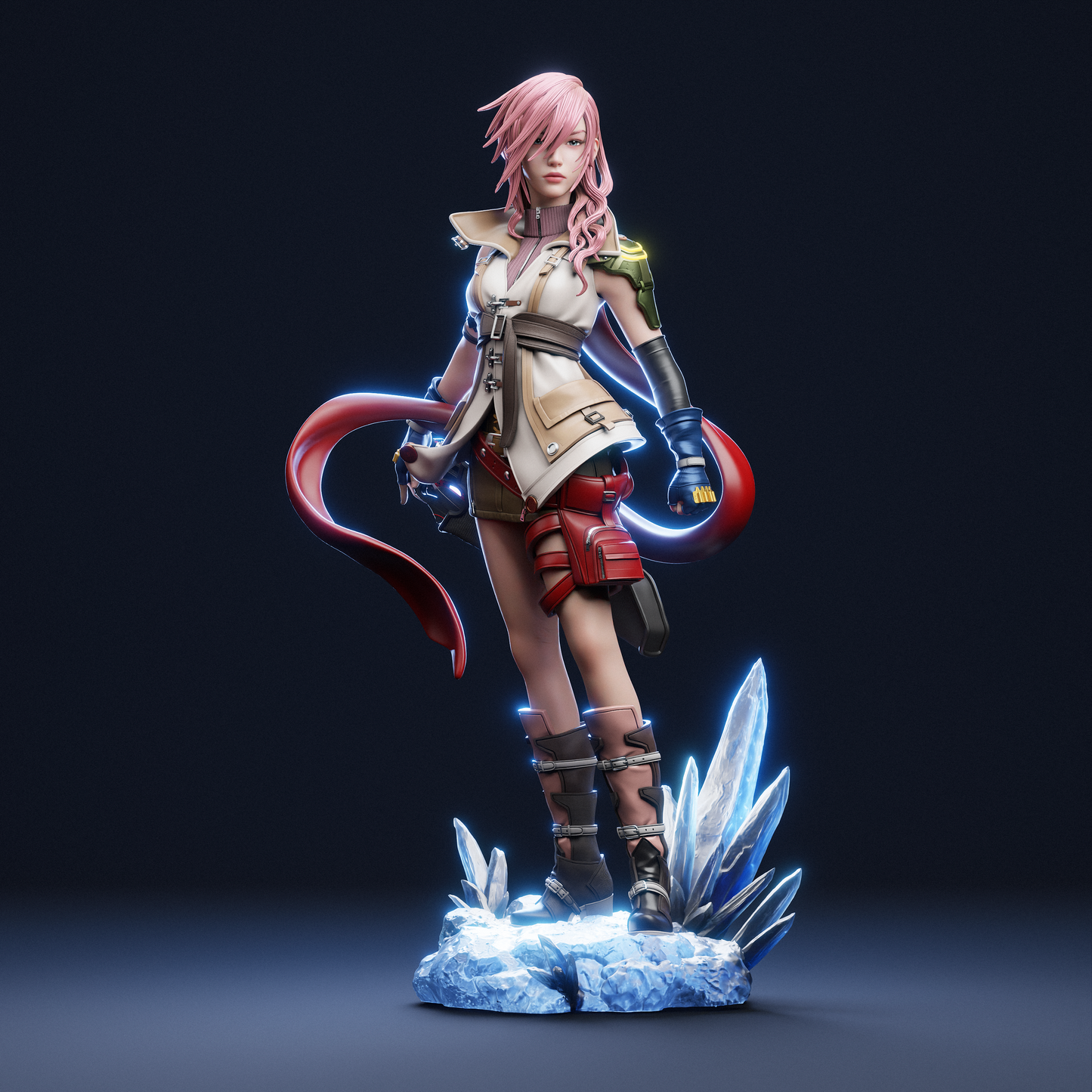 Lightning – Fantasy Warrior 3D STL Model | 1/6 Split, 1/6 Pre-Supported, 1/9 Split & 1/9 Uncut