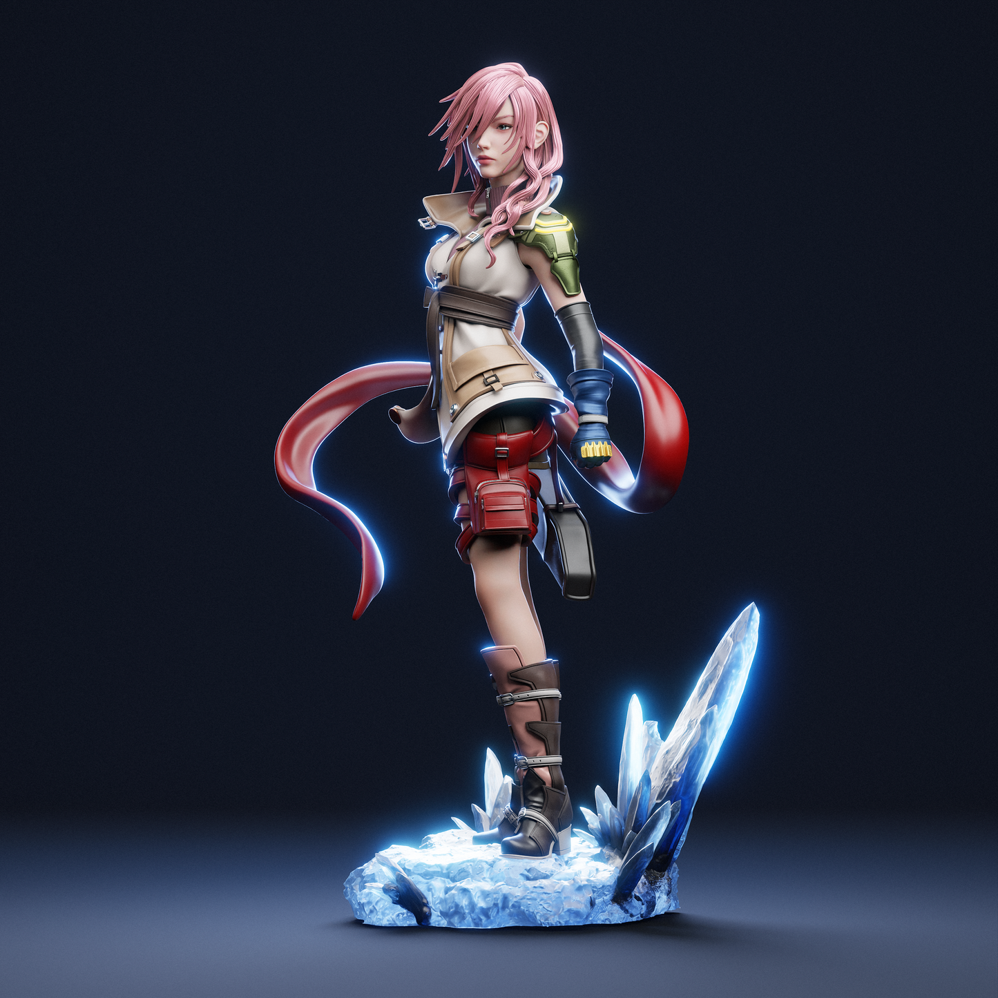 Lightning – Fantasy Warrior 3D STL Model | 1/6 Split, 1/6 Pre-Supported, 1/9 Split & 1/9 Uncut